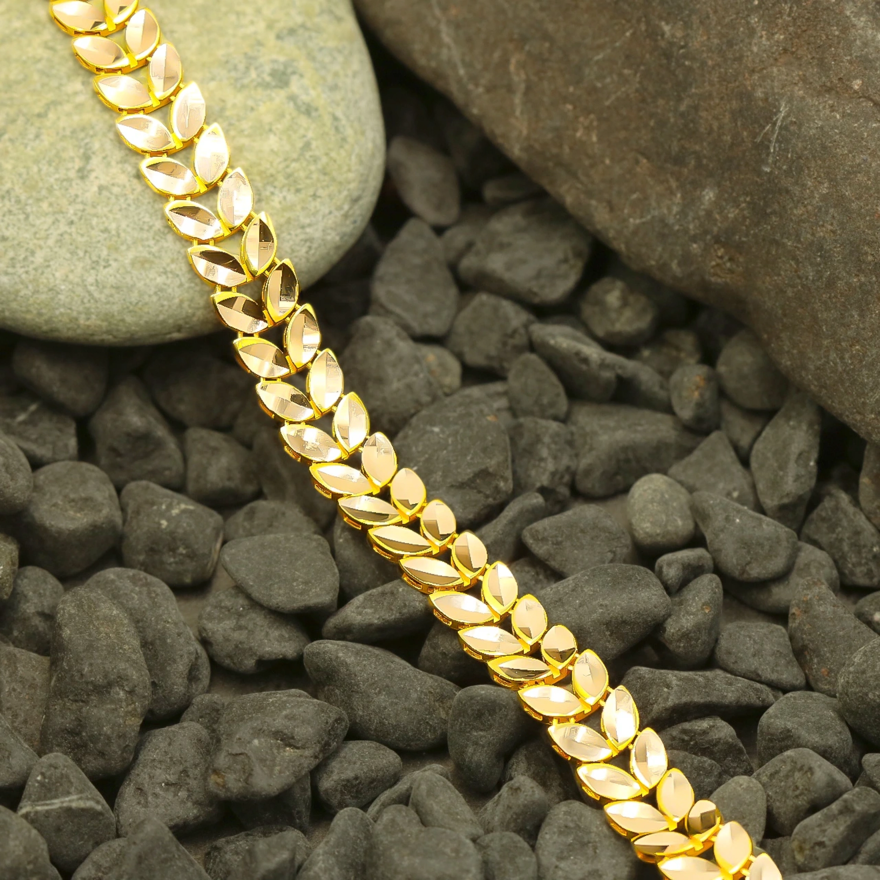 Başak 14 Ayar Altın Bileklik