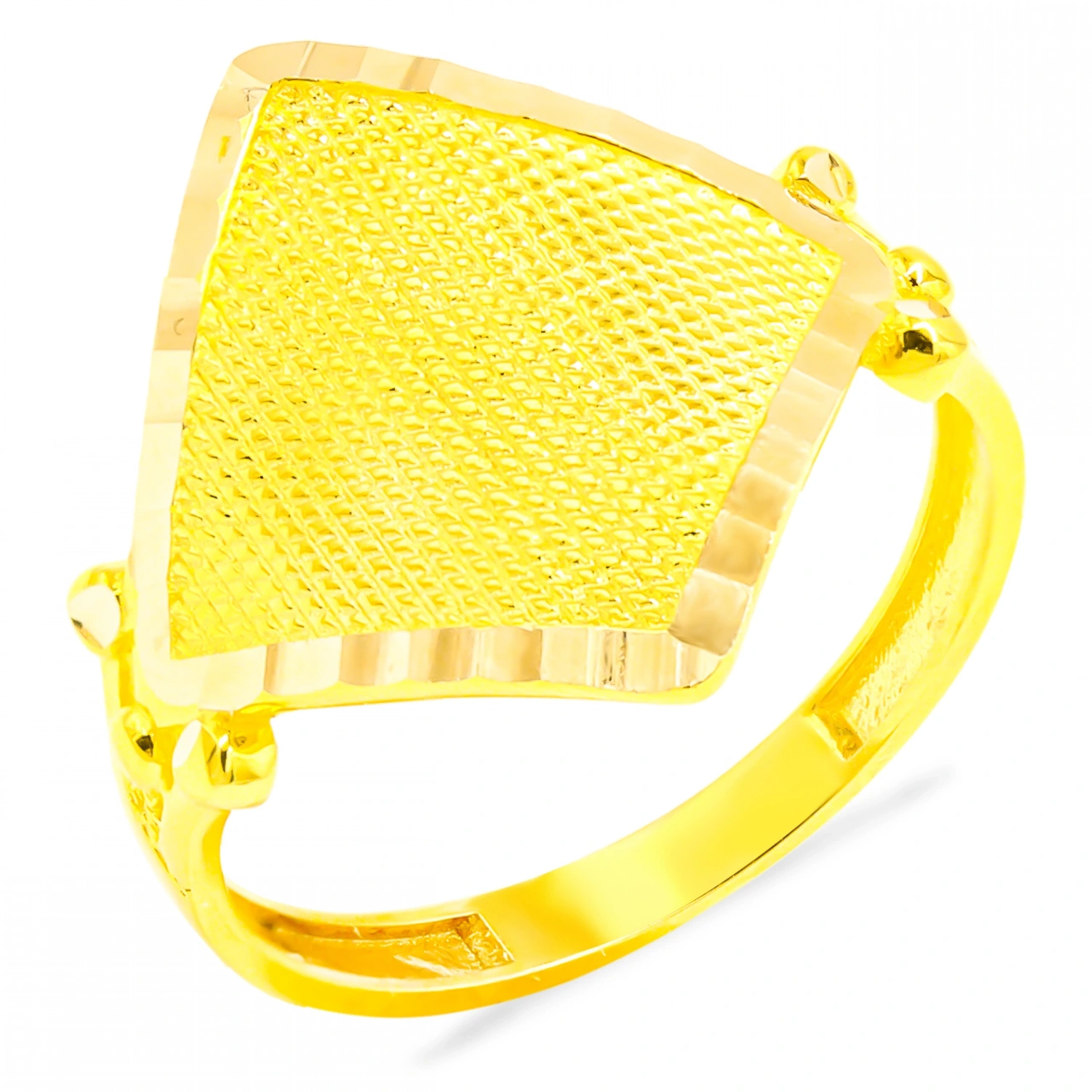 Piramit Model 14 Ayar Altın Yüzük