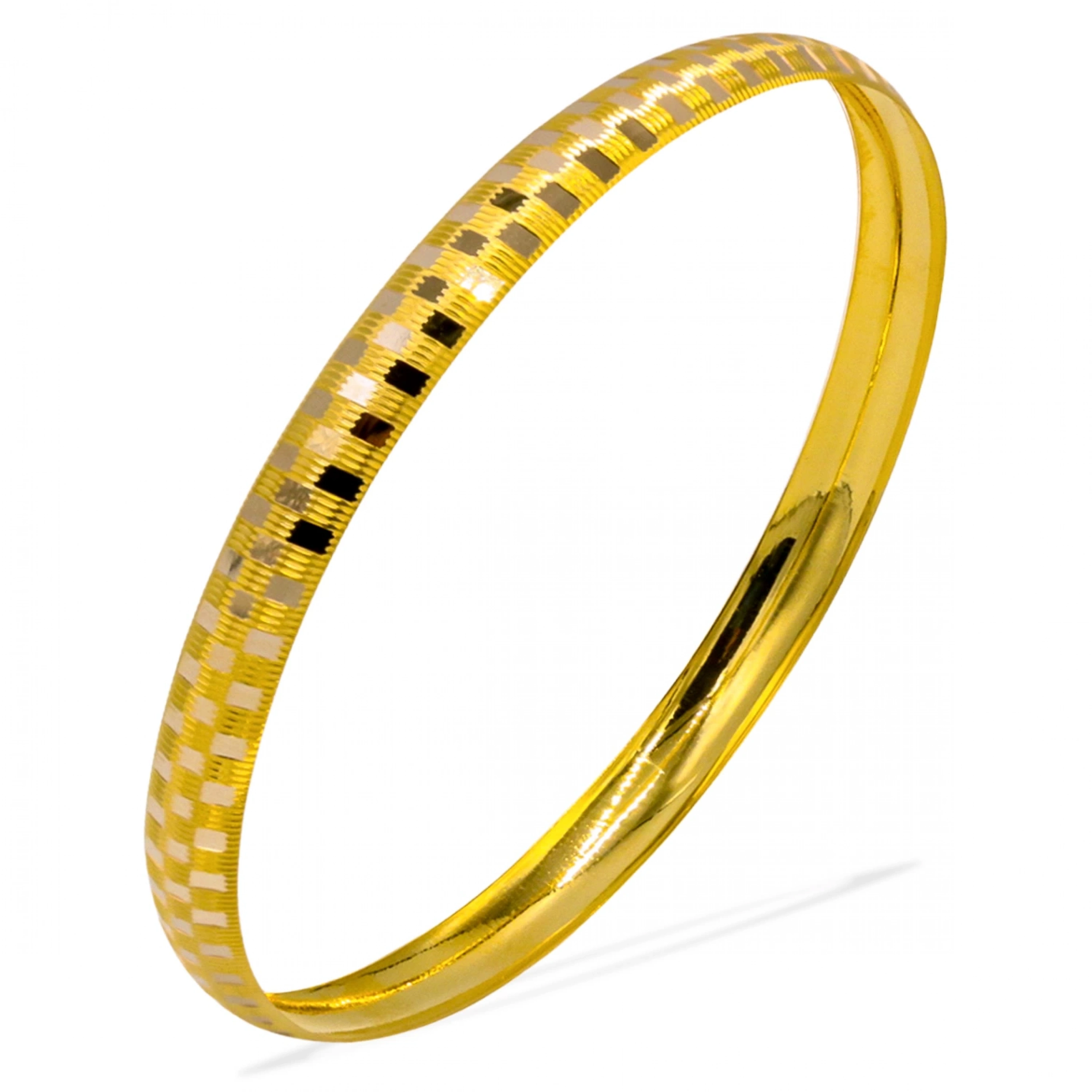 Piti Kareli 14 Ayar Altın Bilezik (3.46 Gram)