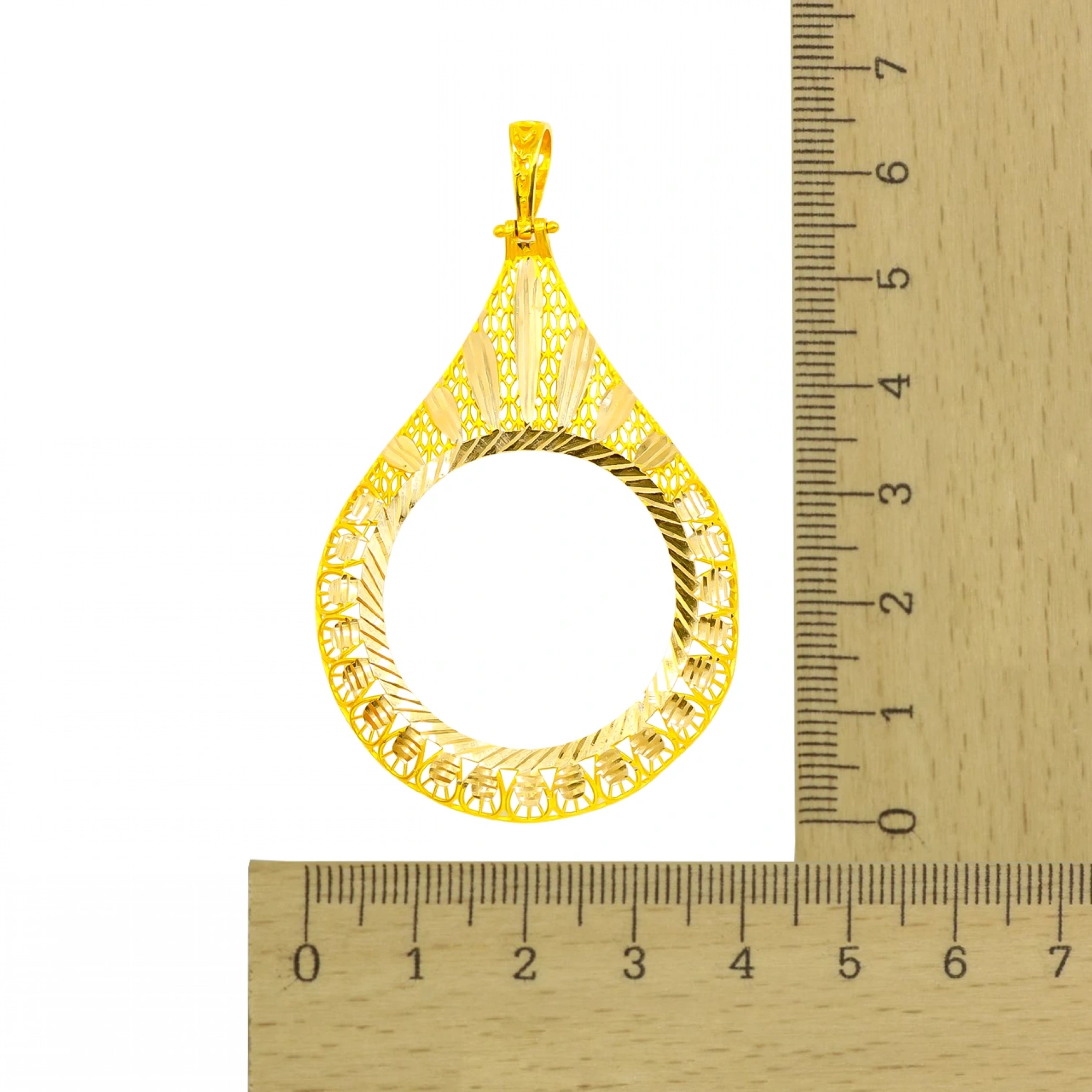 14 Ayar Tam Altın Çerçeve