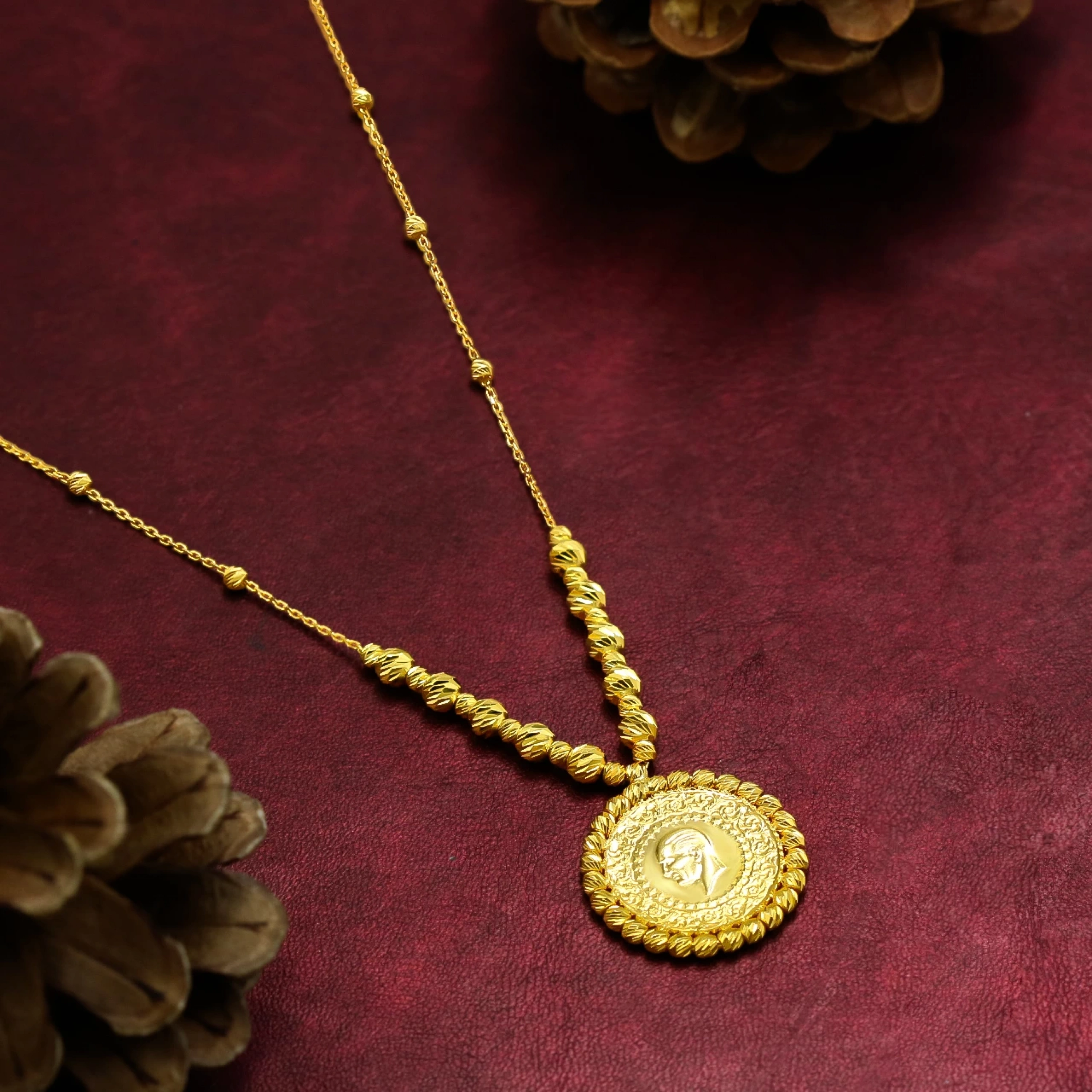 Dorika Çeyrek Altın Gerdanlık