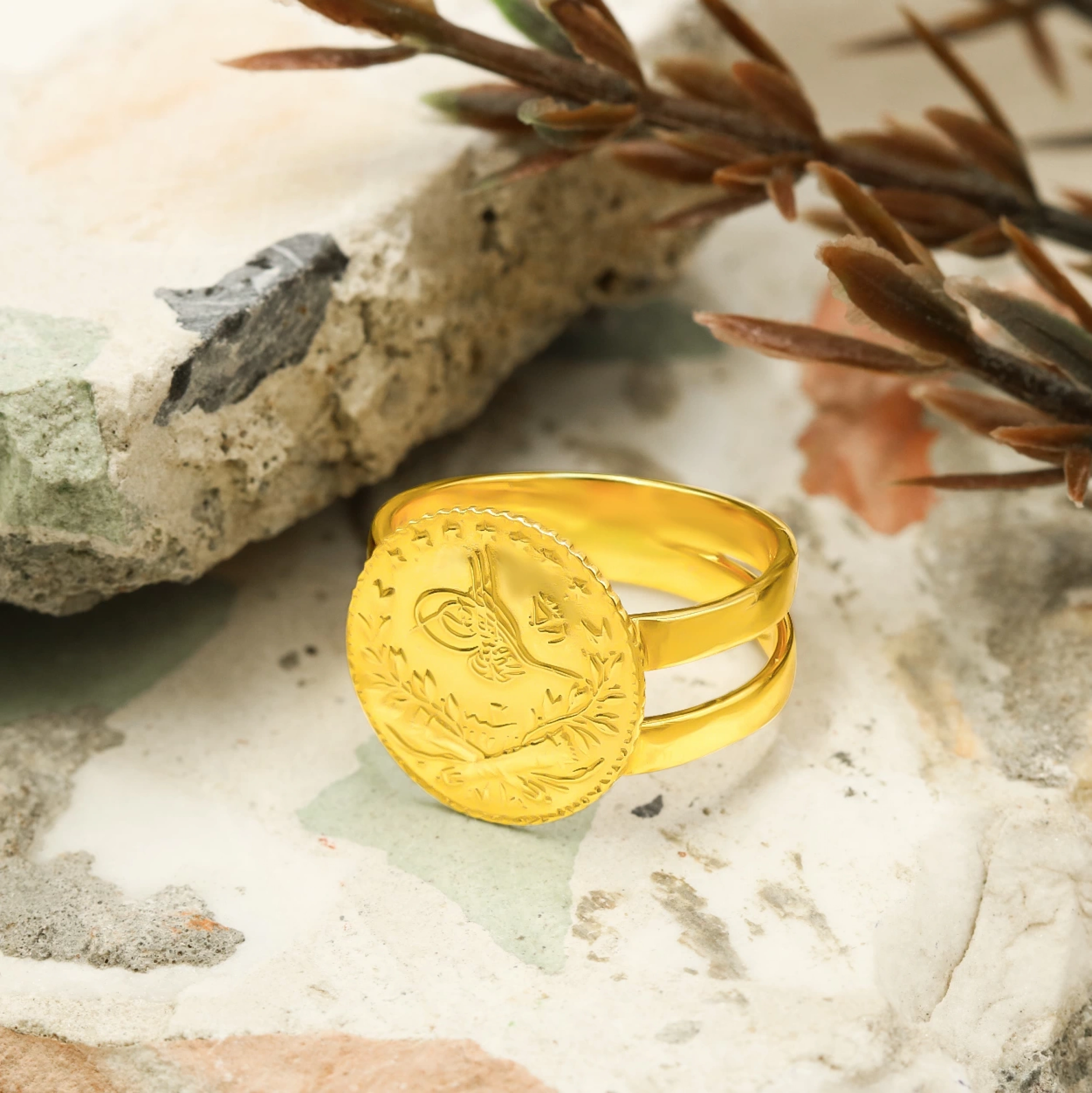 Reşat 14 Ayar Altın Yüzük