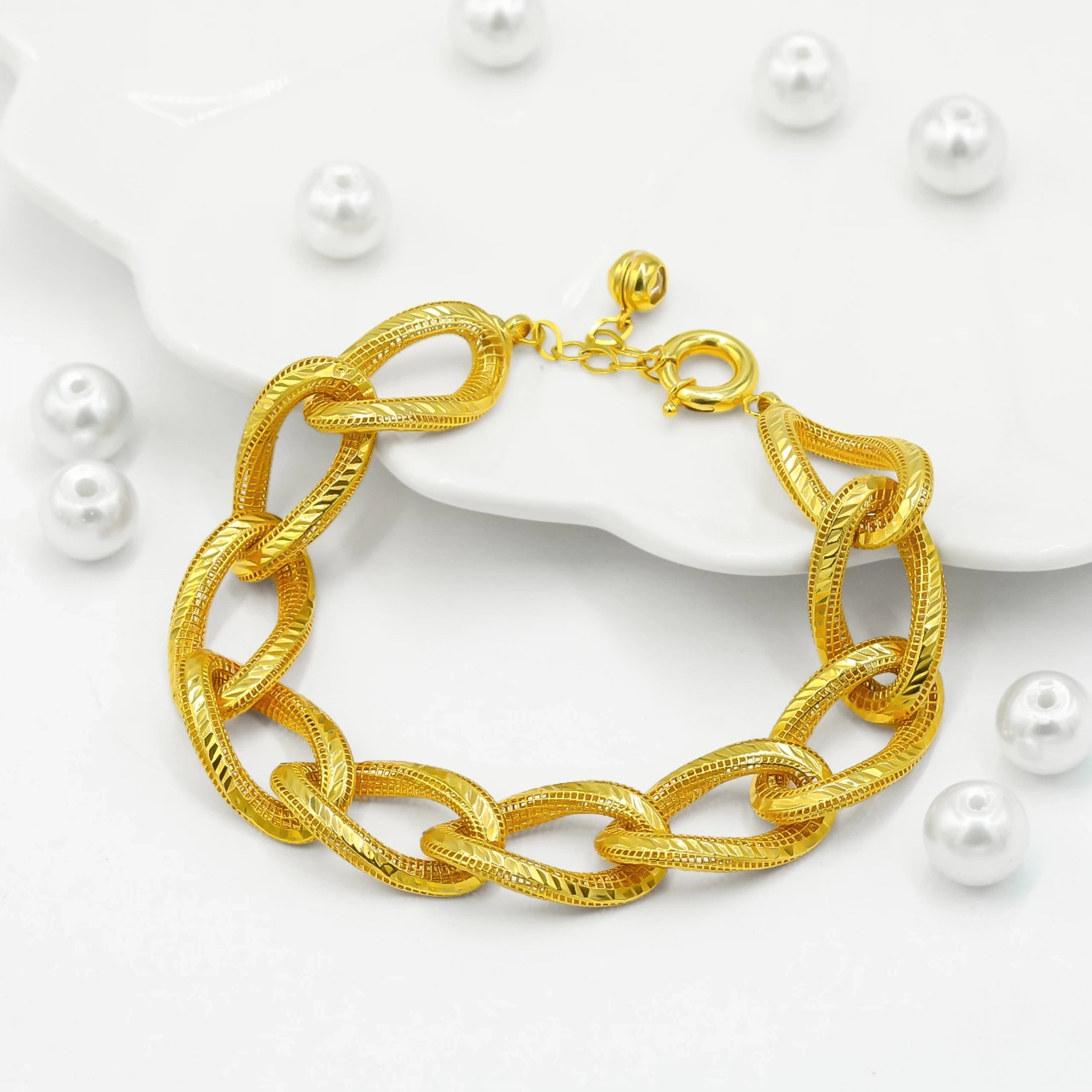 Samanyolu 14 Ayar Altın Bileklik