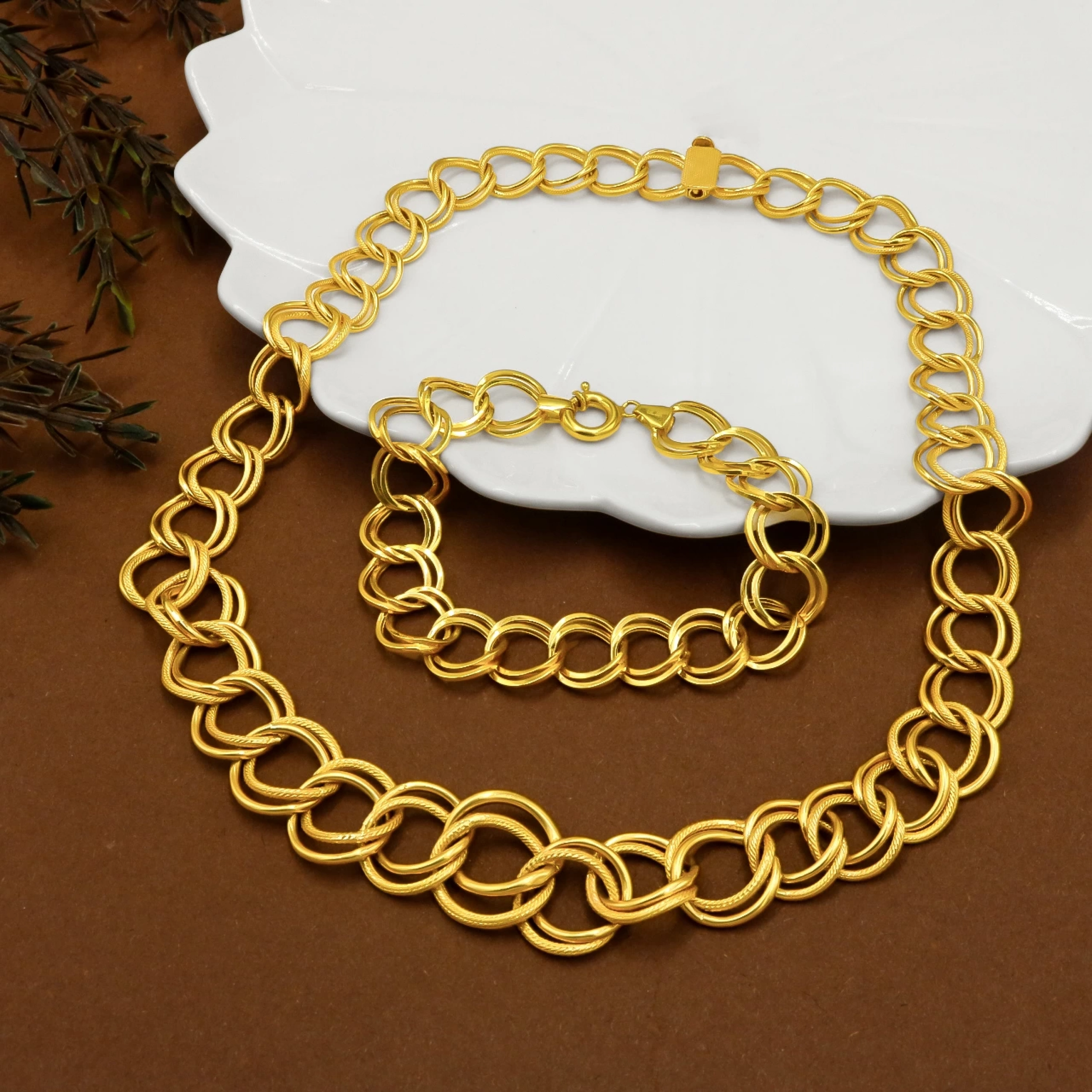 Samanyolu 22 Ayar Altın Set