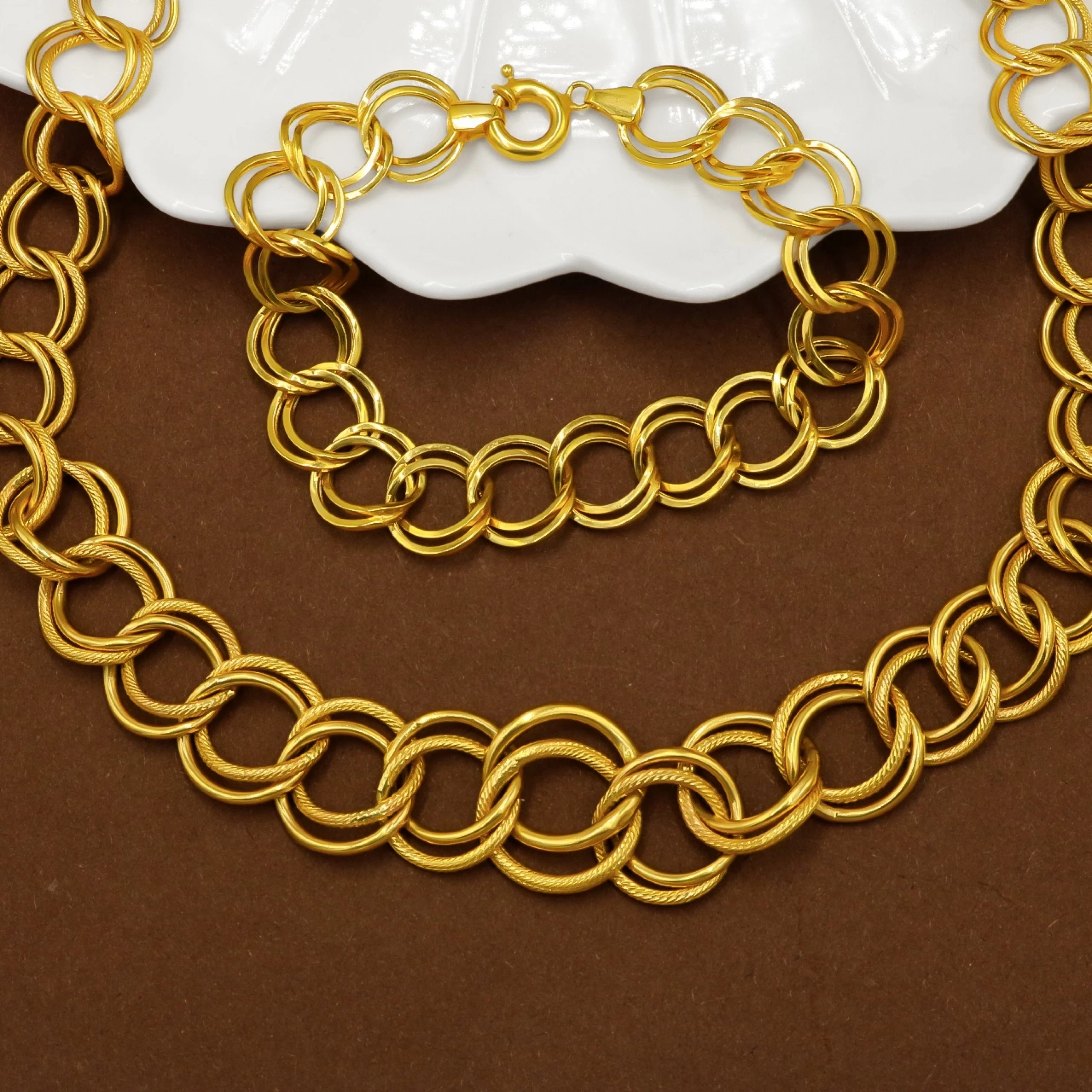 Samanyolu 22 Ayar Altın Set