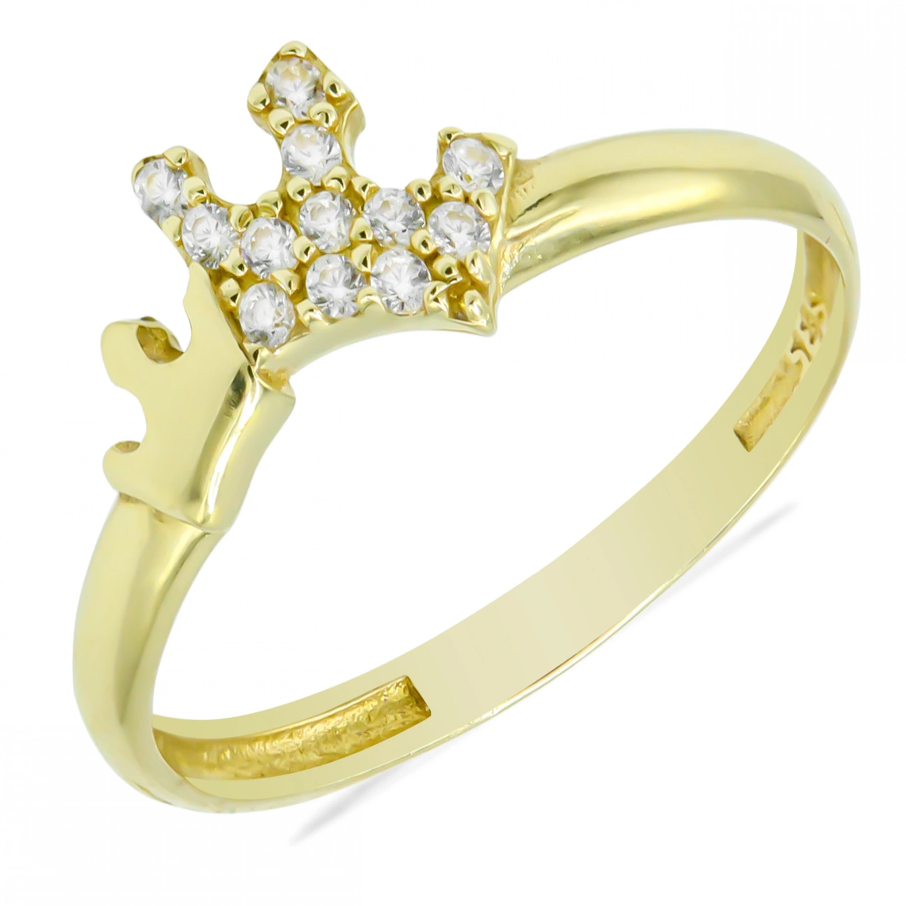 Taç 14 Ayar Altın Eklem Yüzük