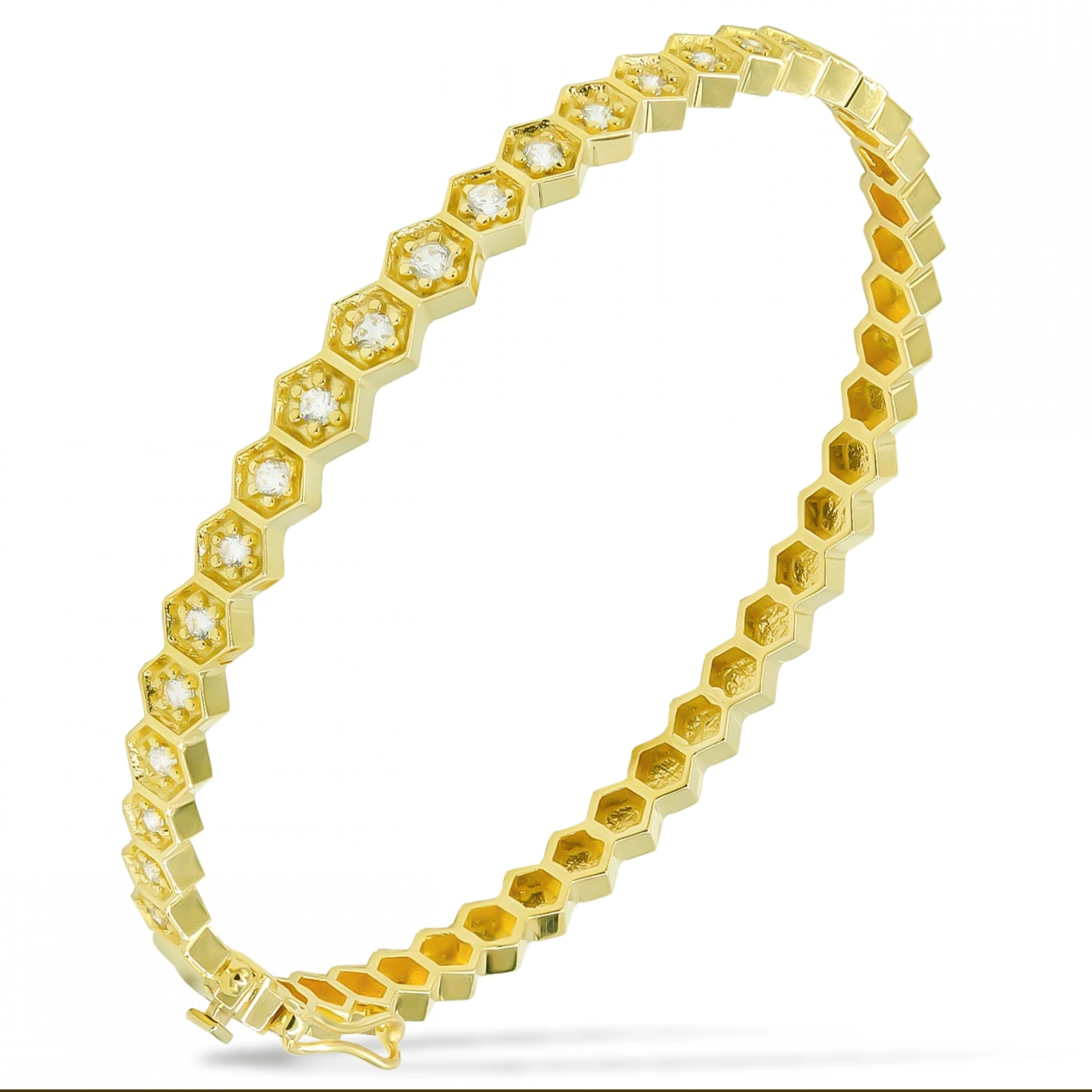 Tamtur 14 Ayar Kelepçe Bilezik