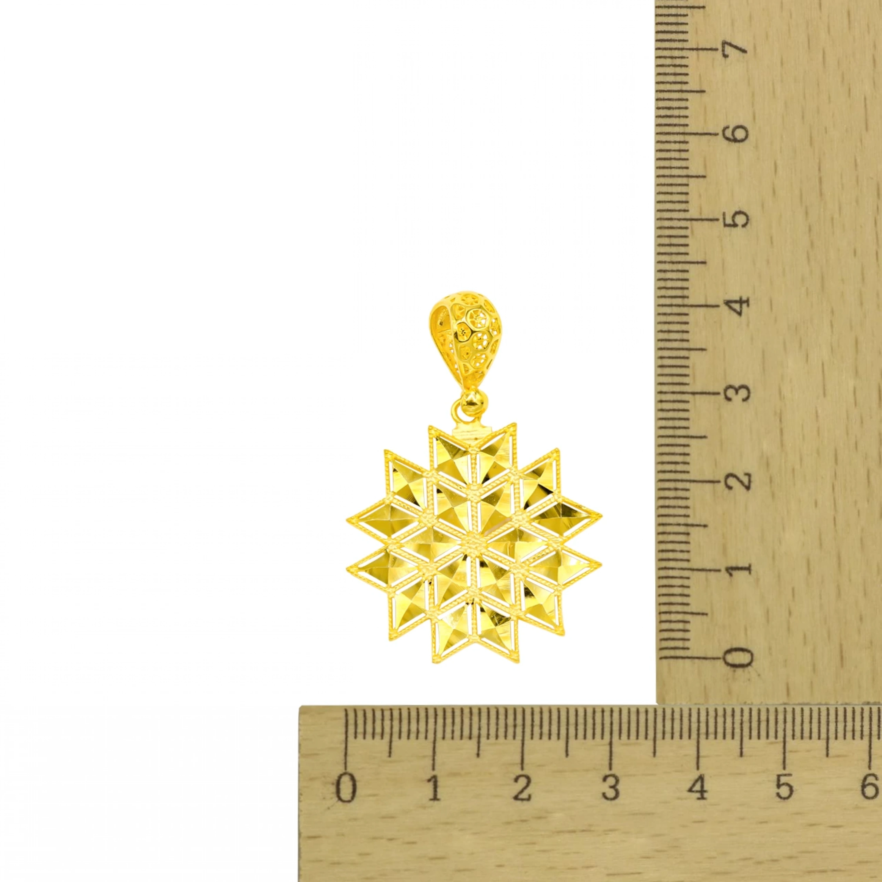 Tasarım Dorika 22 Ayar Altın Kolye Ucu