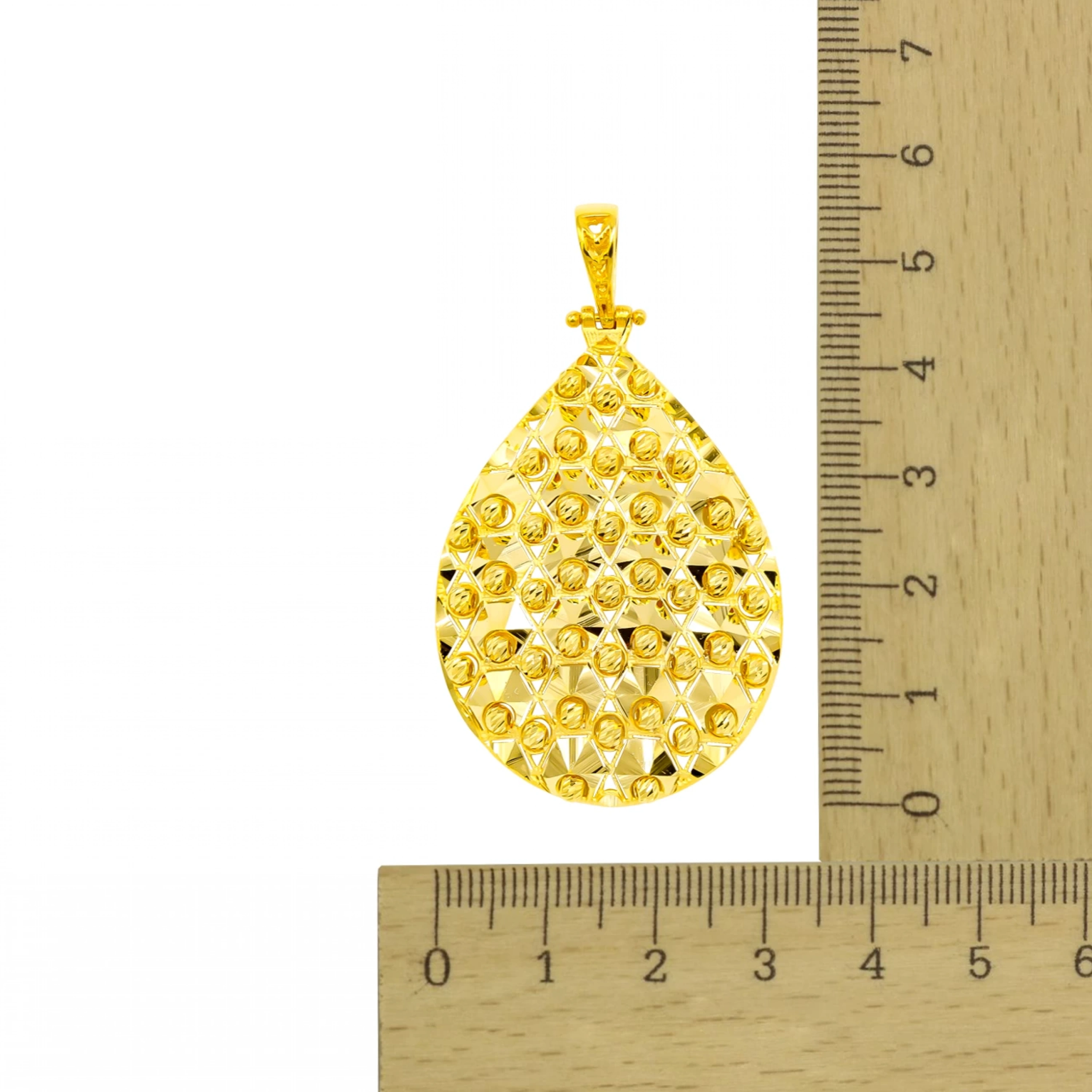 Tasarım Dorika 22 Ayar Altın Kolye Ucu