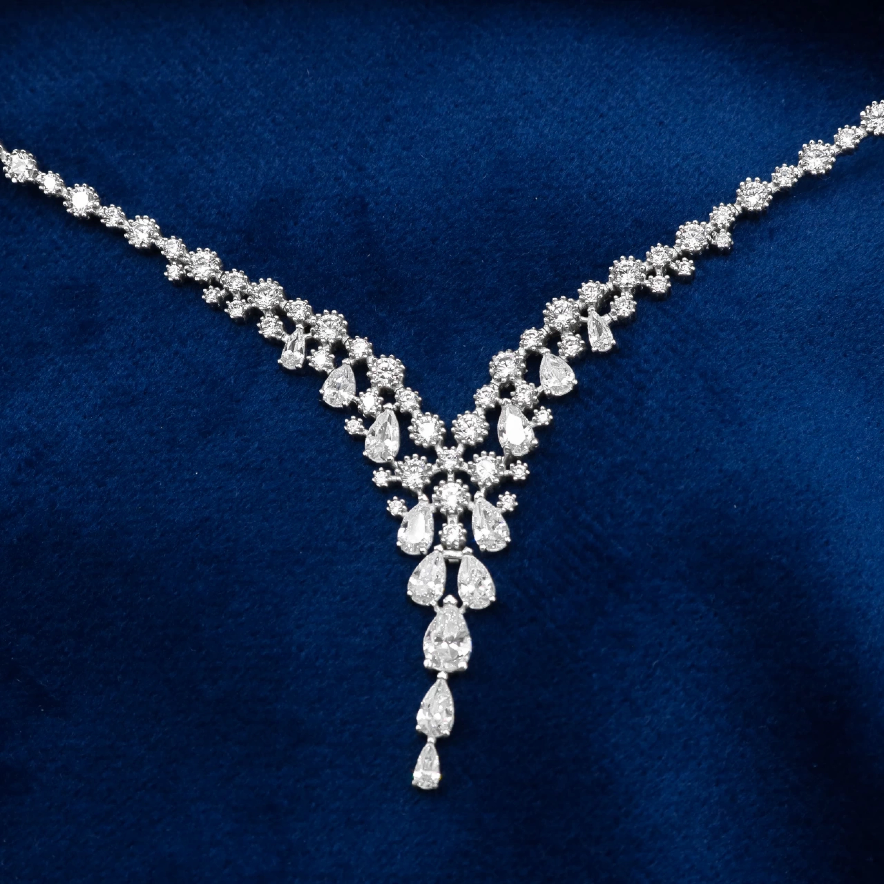 Taşlı Su Yolu 8 Ayar İkili Altın Set