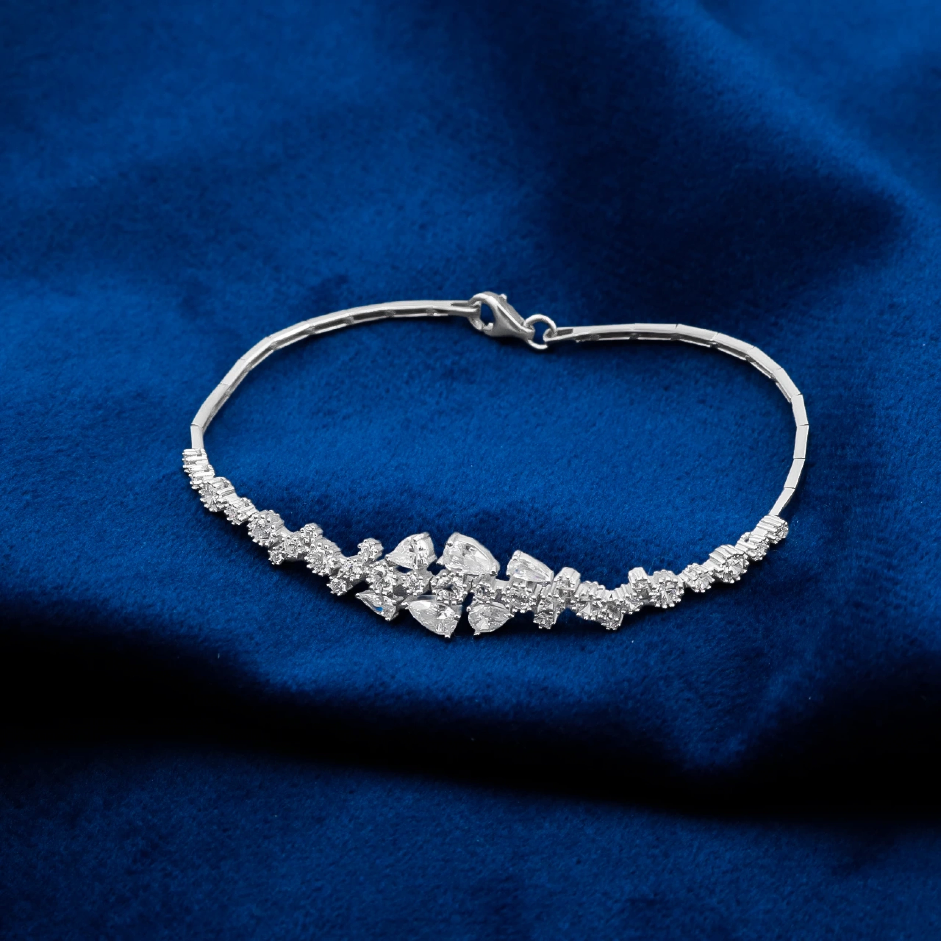 Taşlı Su Yolu 8 Ayar İkili Altın Set