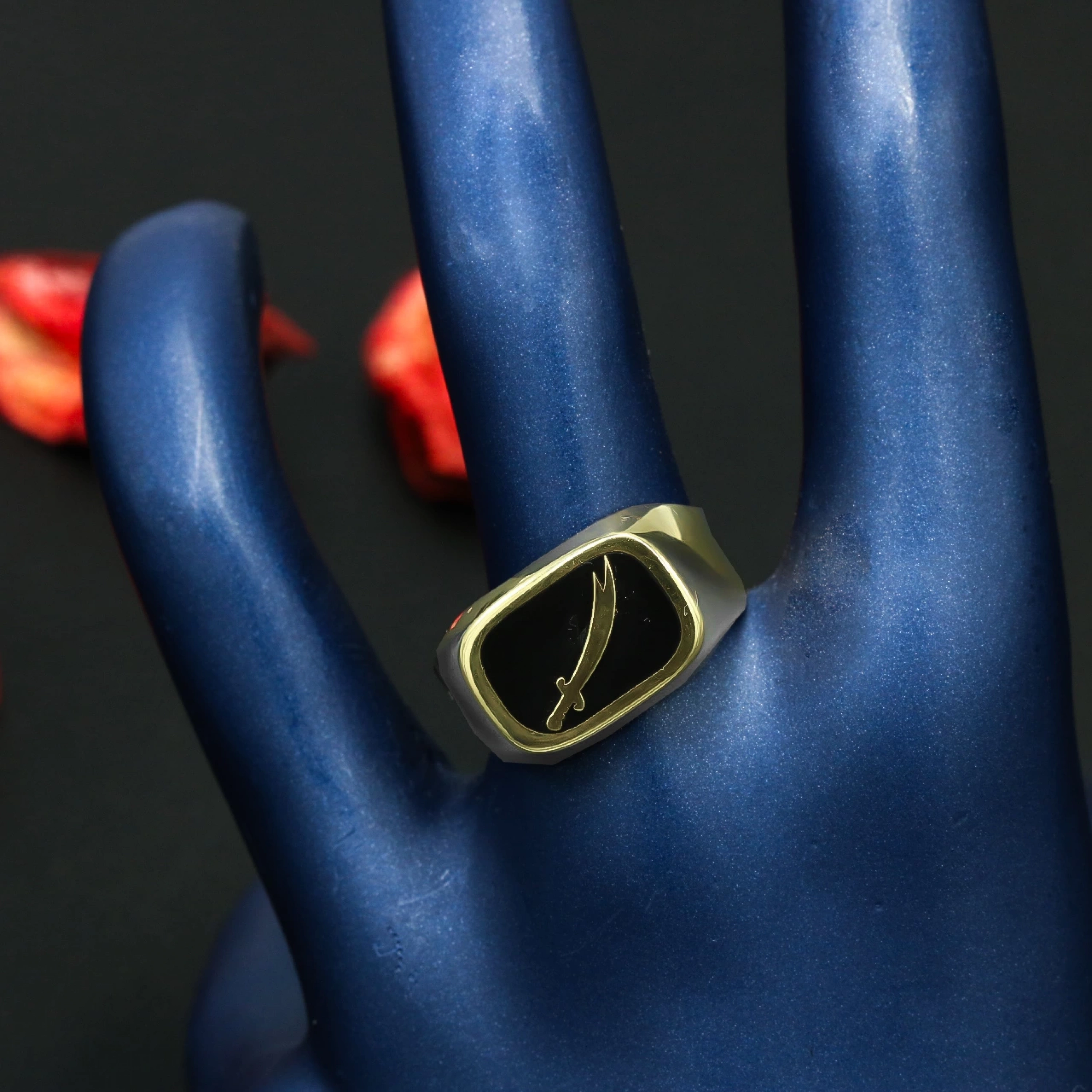 Zülfikar Erkek 14 Ayar Altın Yüzük