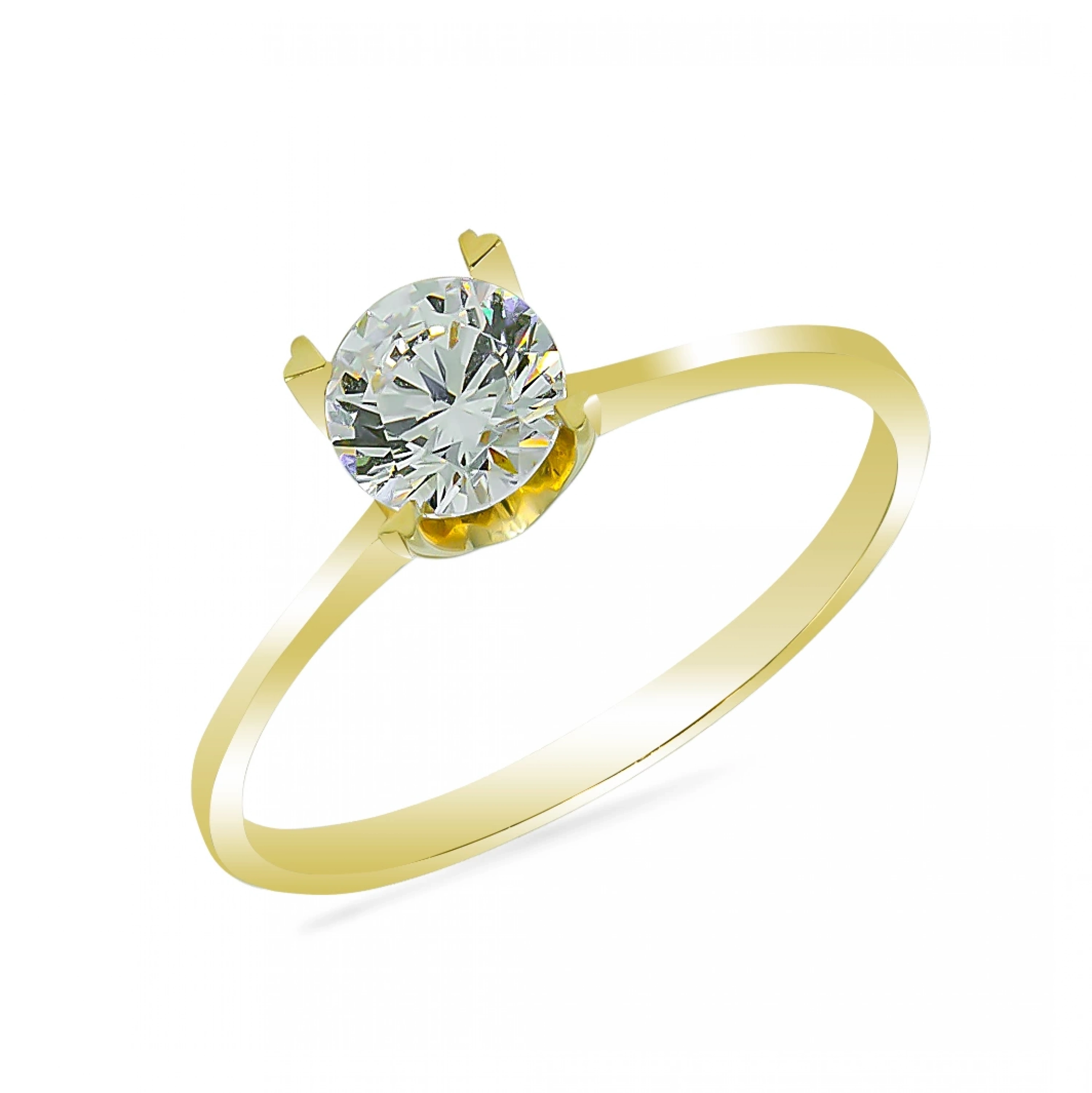 Tektaş 14 Ayar Altın Yüzük