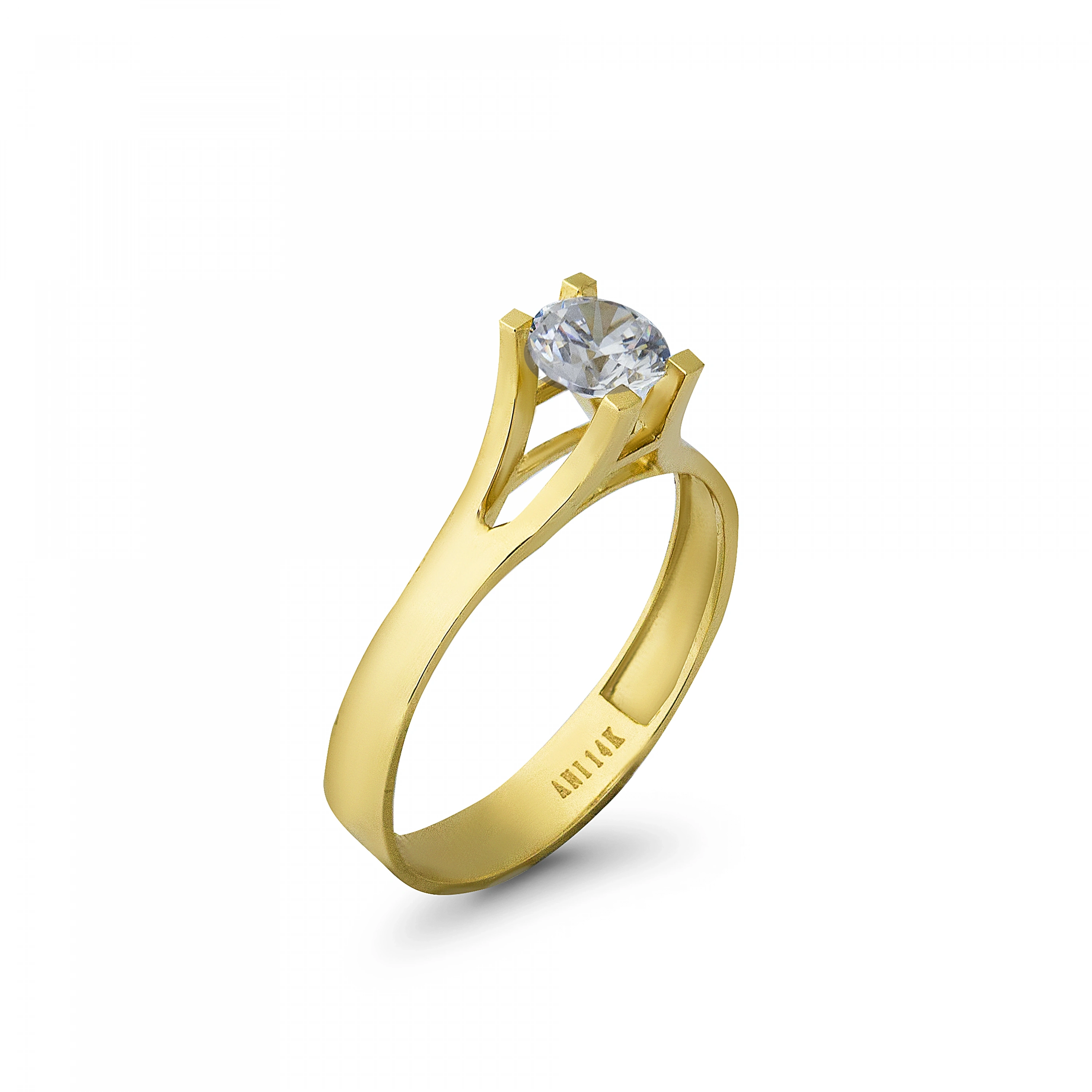 Tektaş 14 Ayar Altın Yüzük