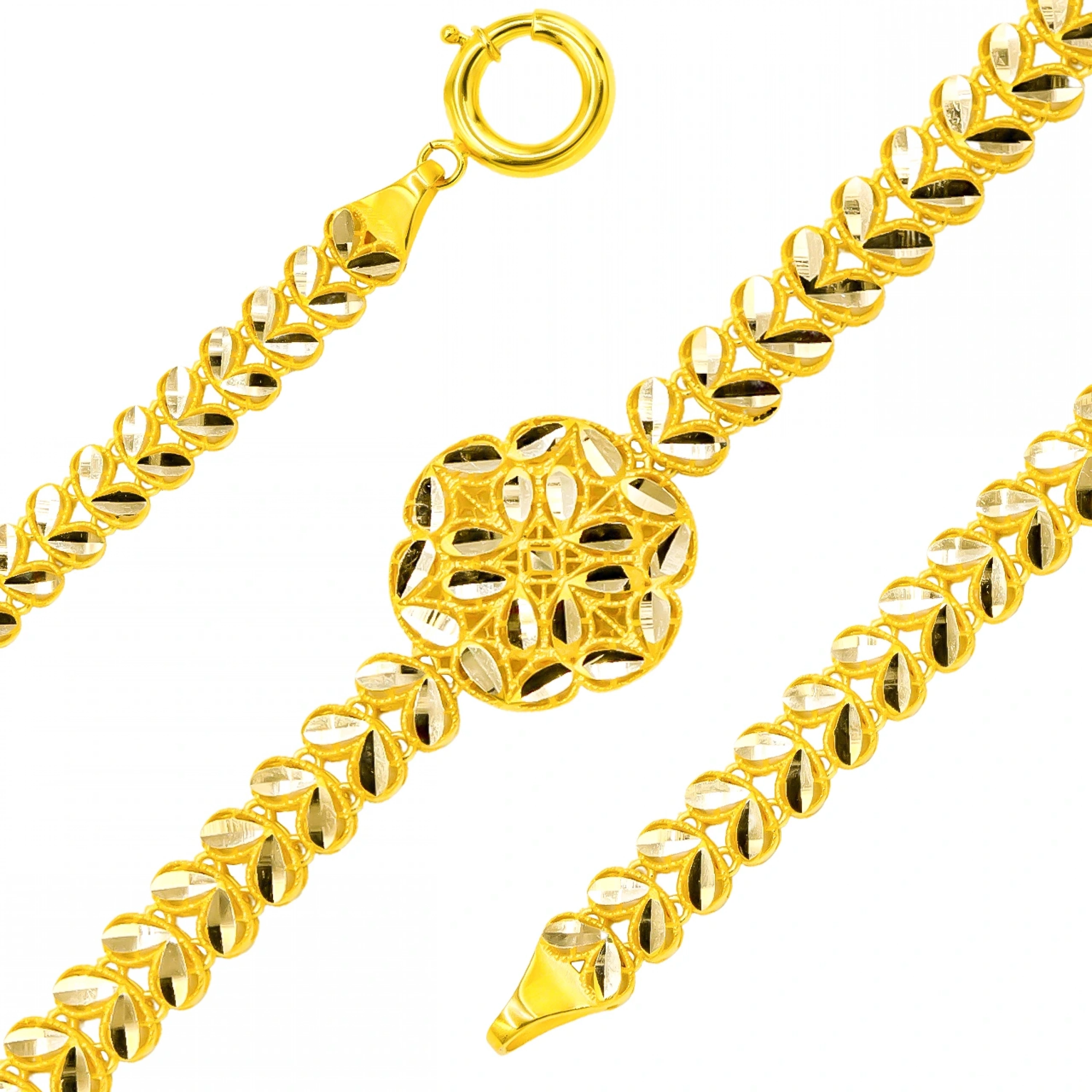 Telkari 14 Ayar Altın Bileklik