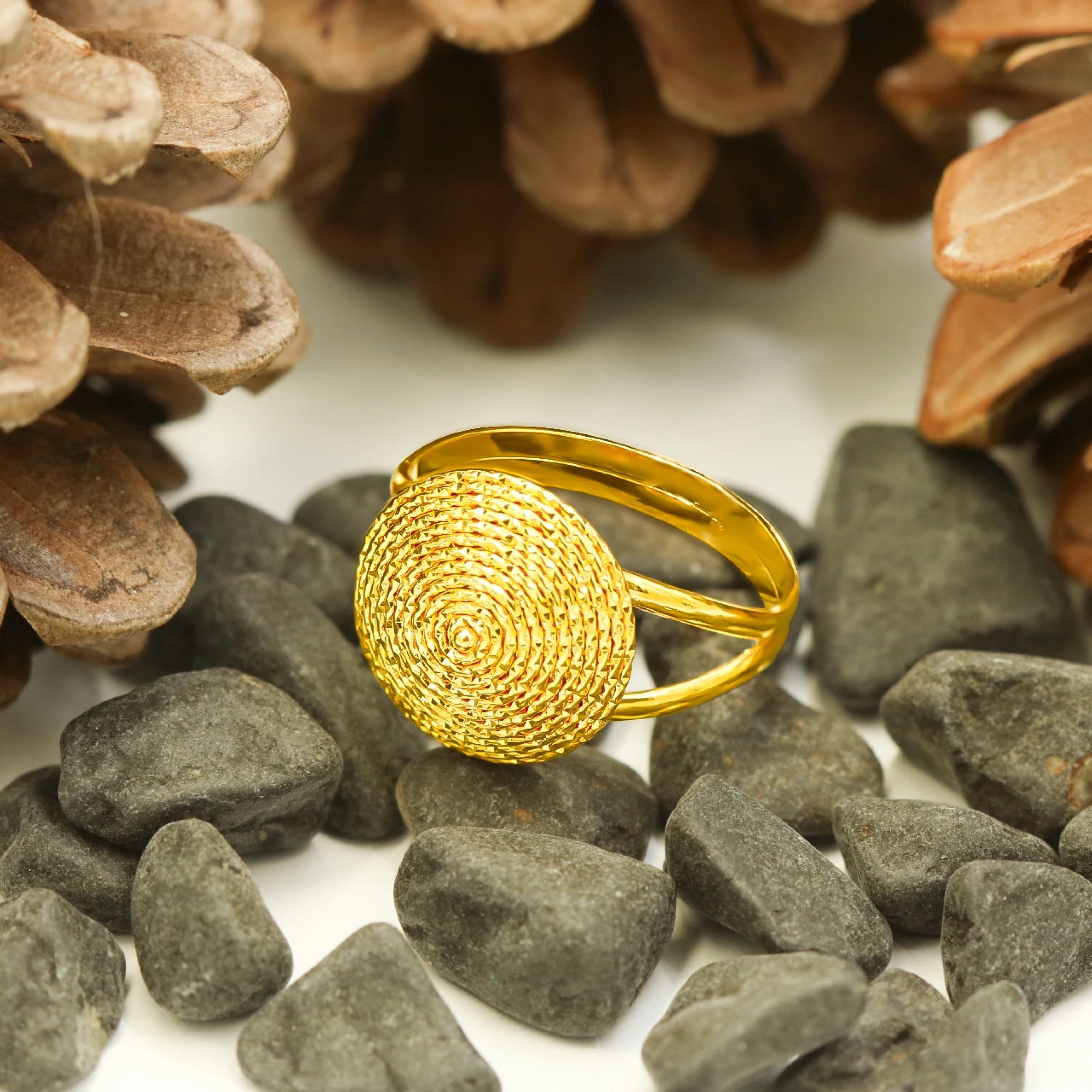 Kubbe 14 Ayar Altın Yüzük