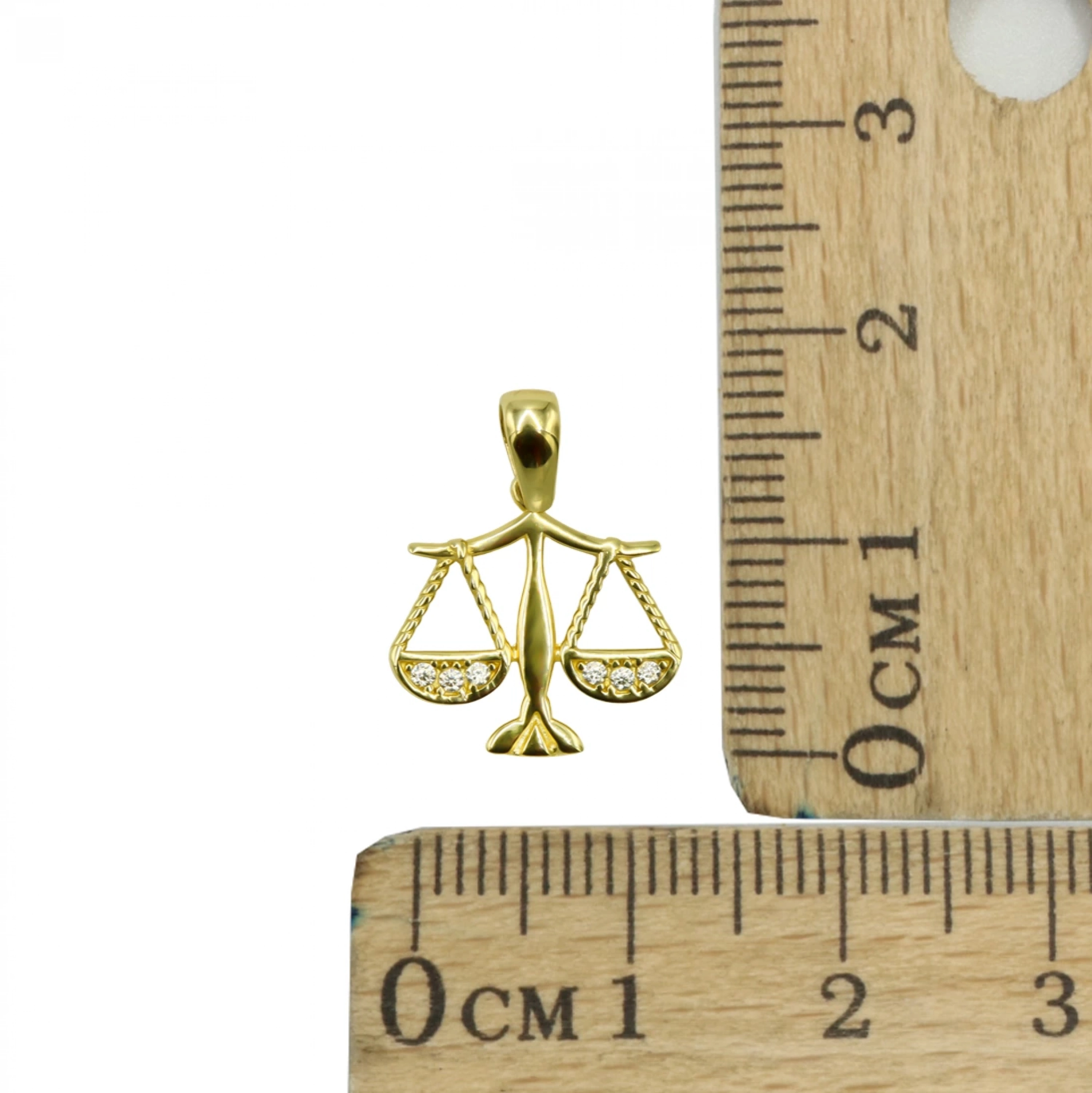 Terazi 14 Ayar Altın Kolye Ucu