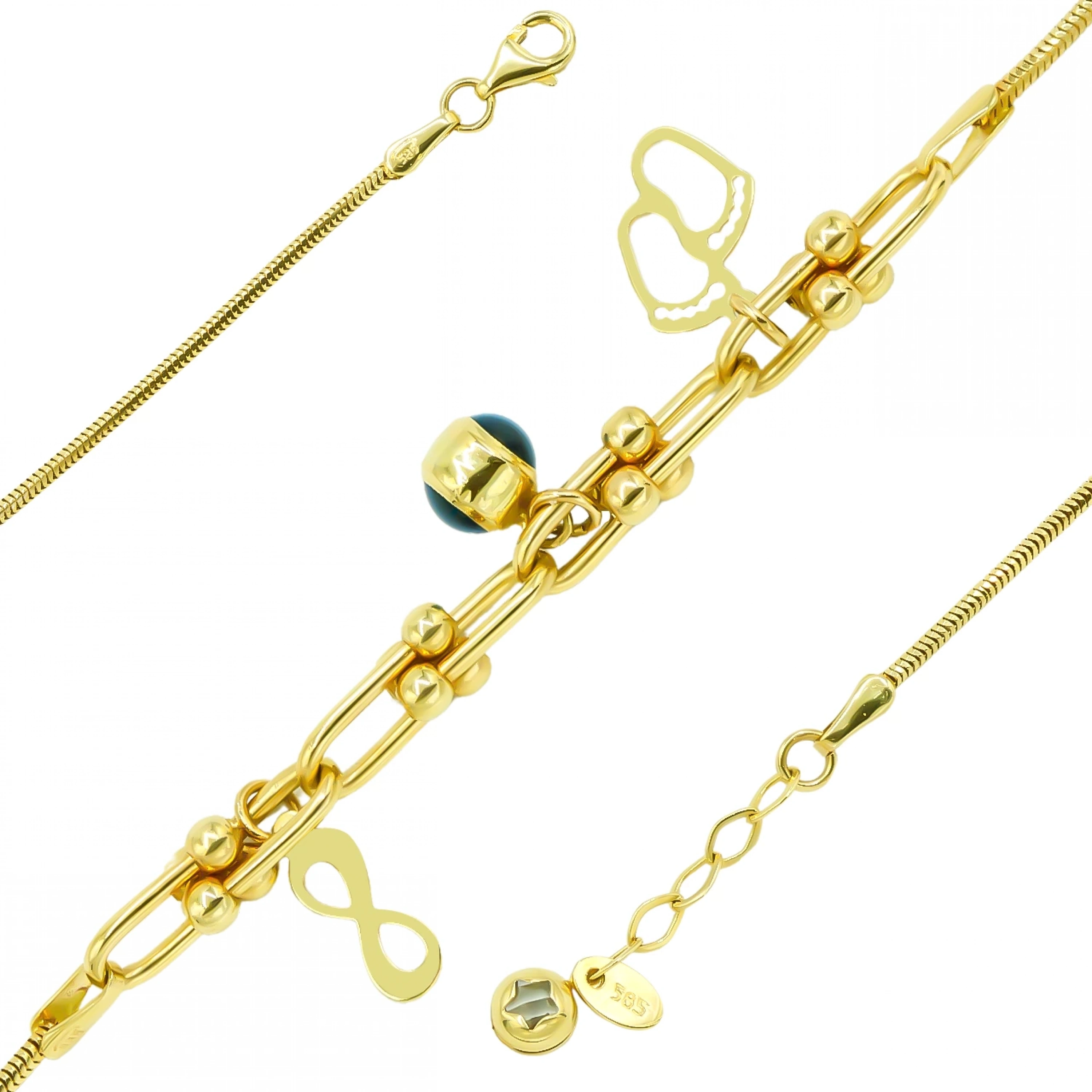 14 Ayar Altın Bileklik