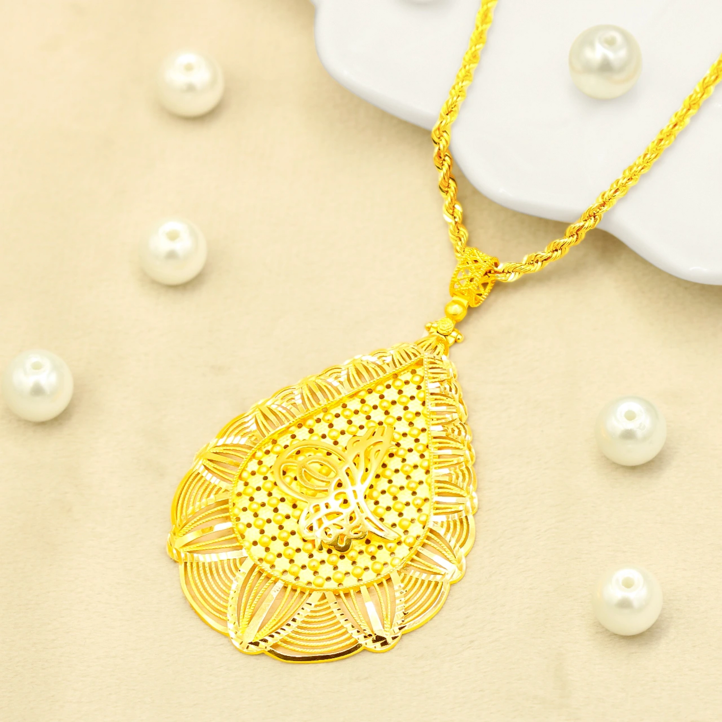 Damla Tuğra 22 Ayar Altın Kolye Ucu