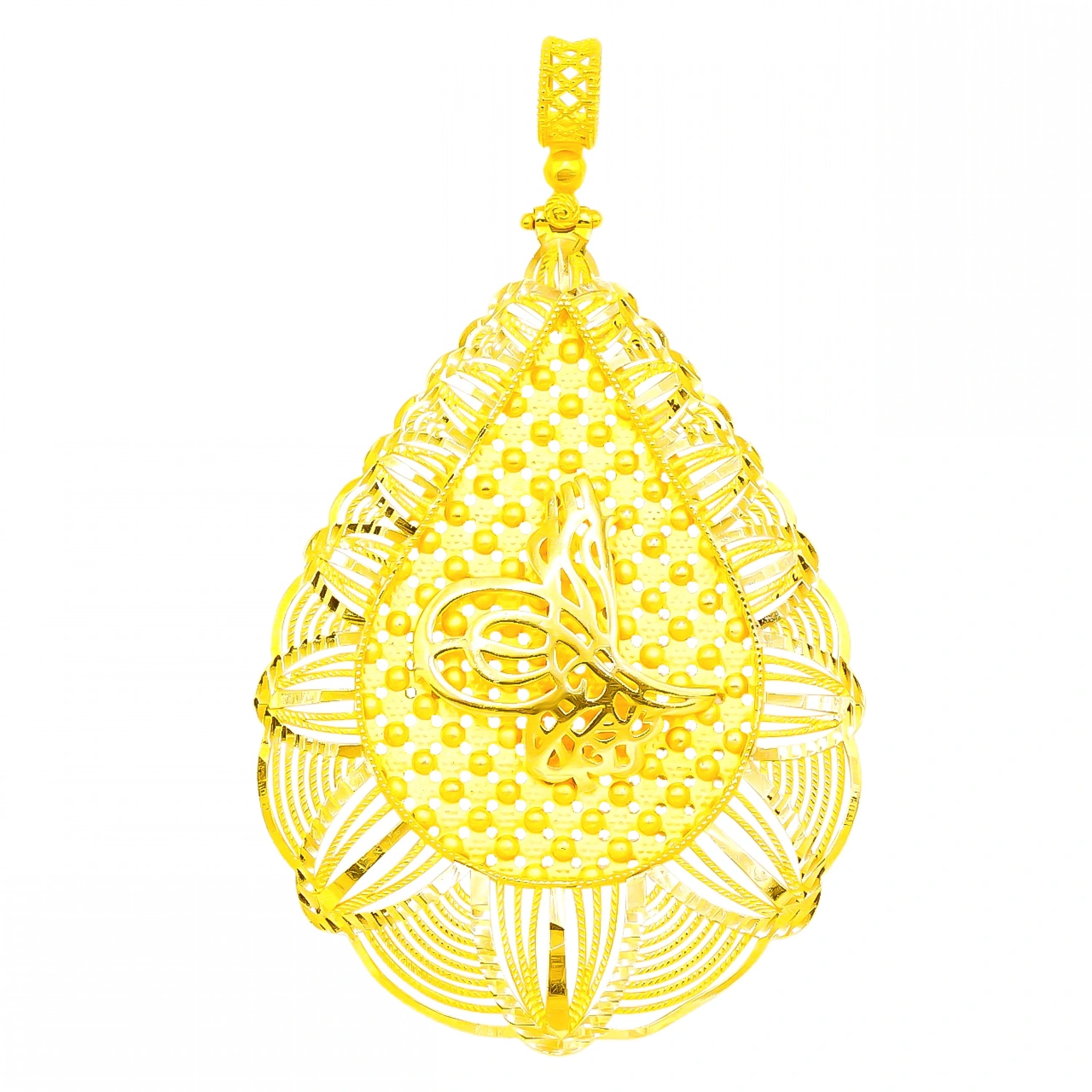 Damla Tuğra 22 Ayar Altın Kolye Ucu