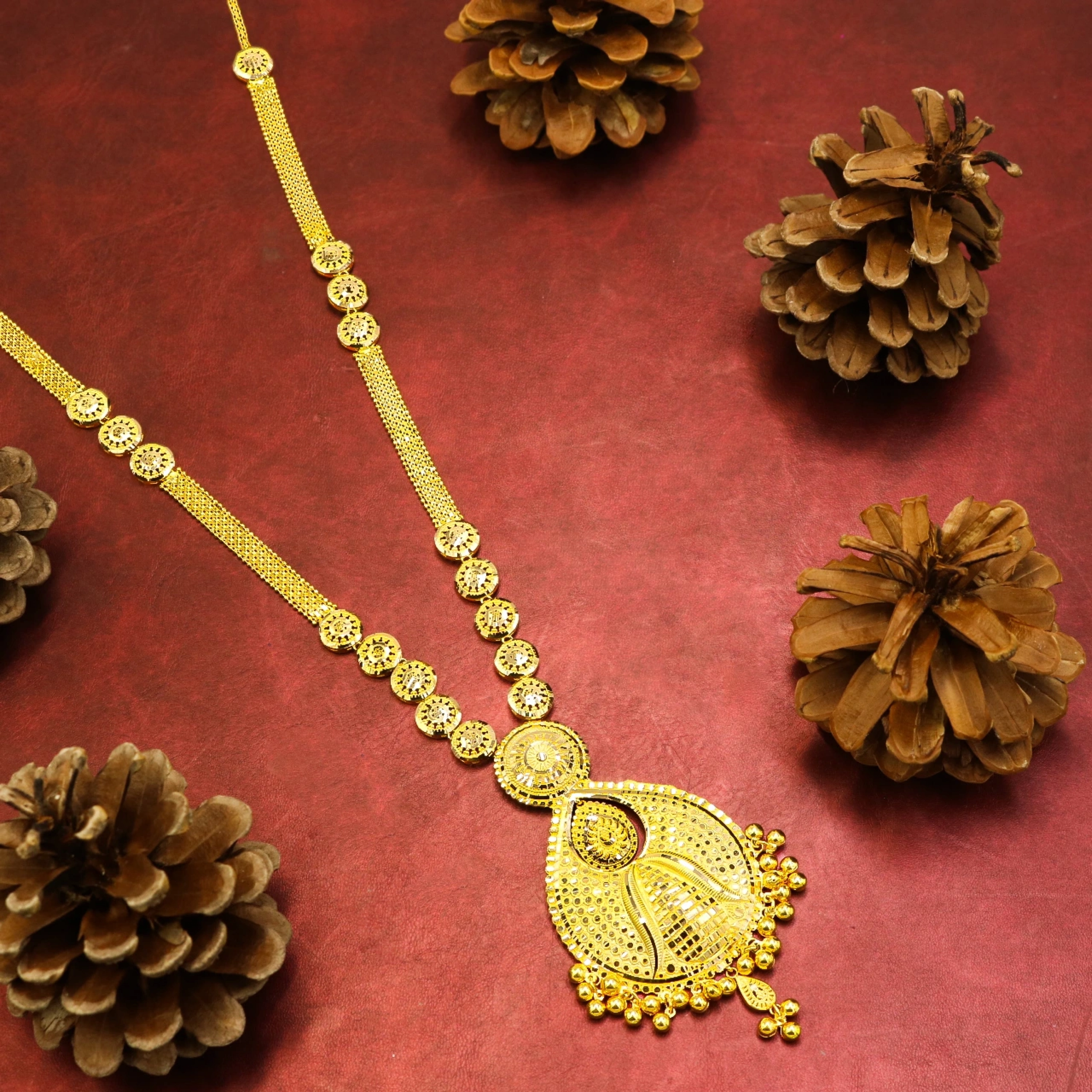 Toplu Hint Model 14 Ayar Altın Gerdanlık