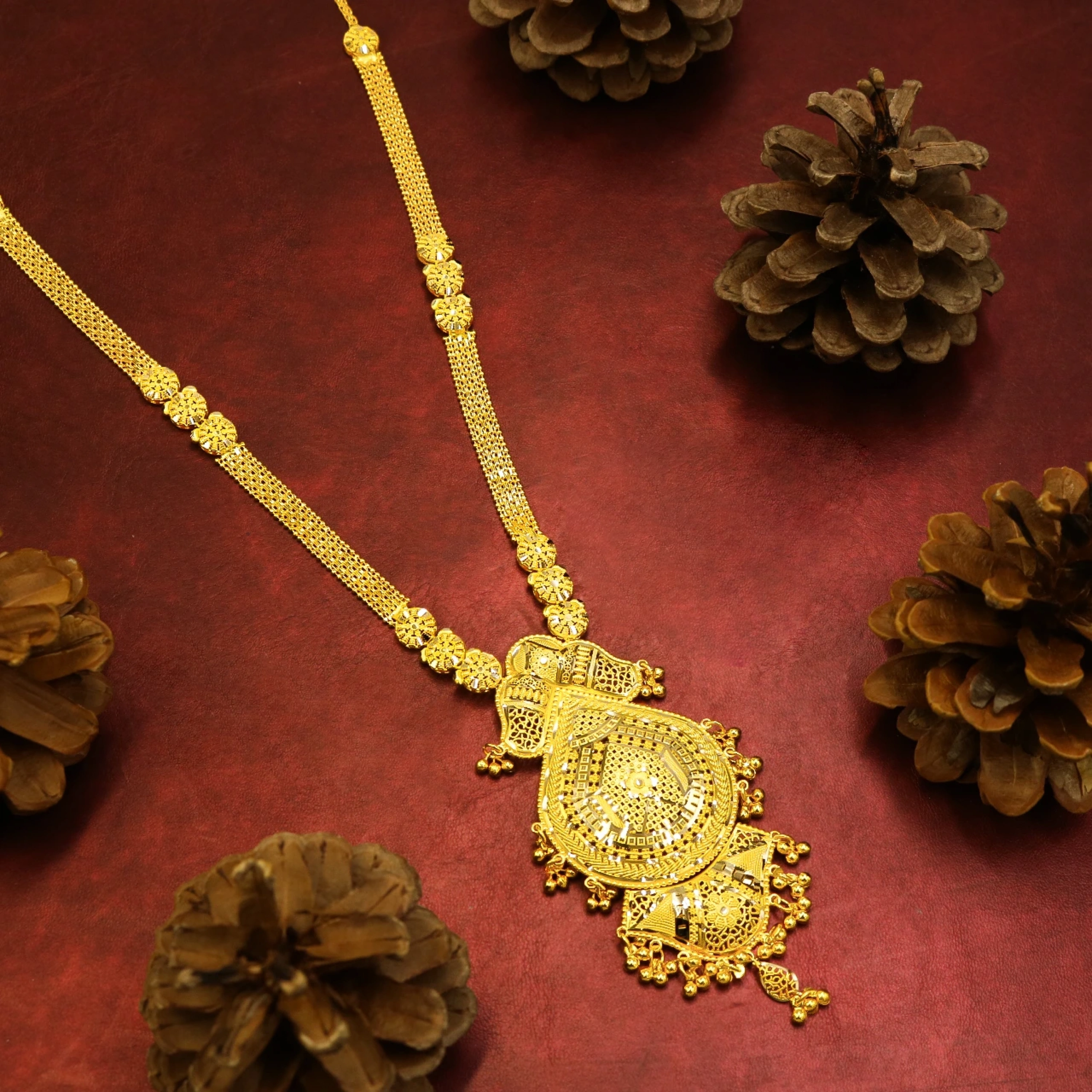 Toplu Hint Model 14 Ayar Altın Gerdanlık