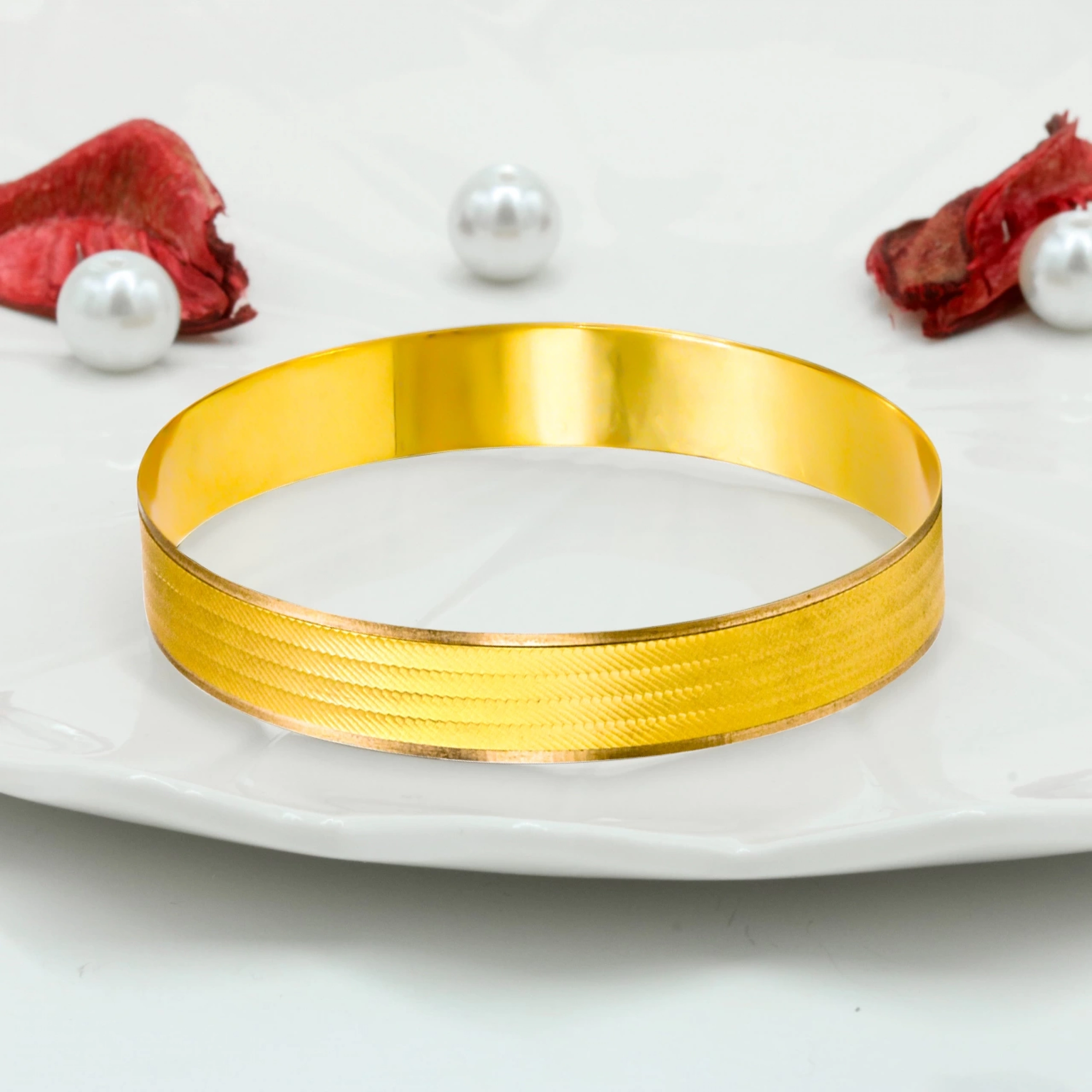 Trabzon Hasır 8 Ayar Altın Bilezik (6.78 Gram)