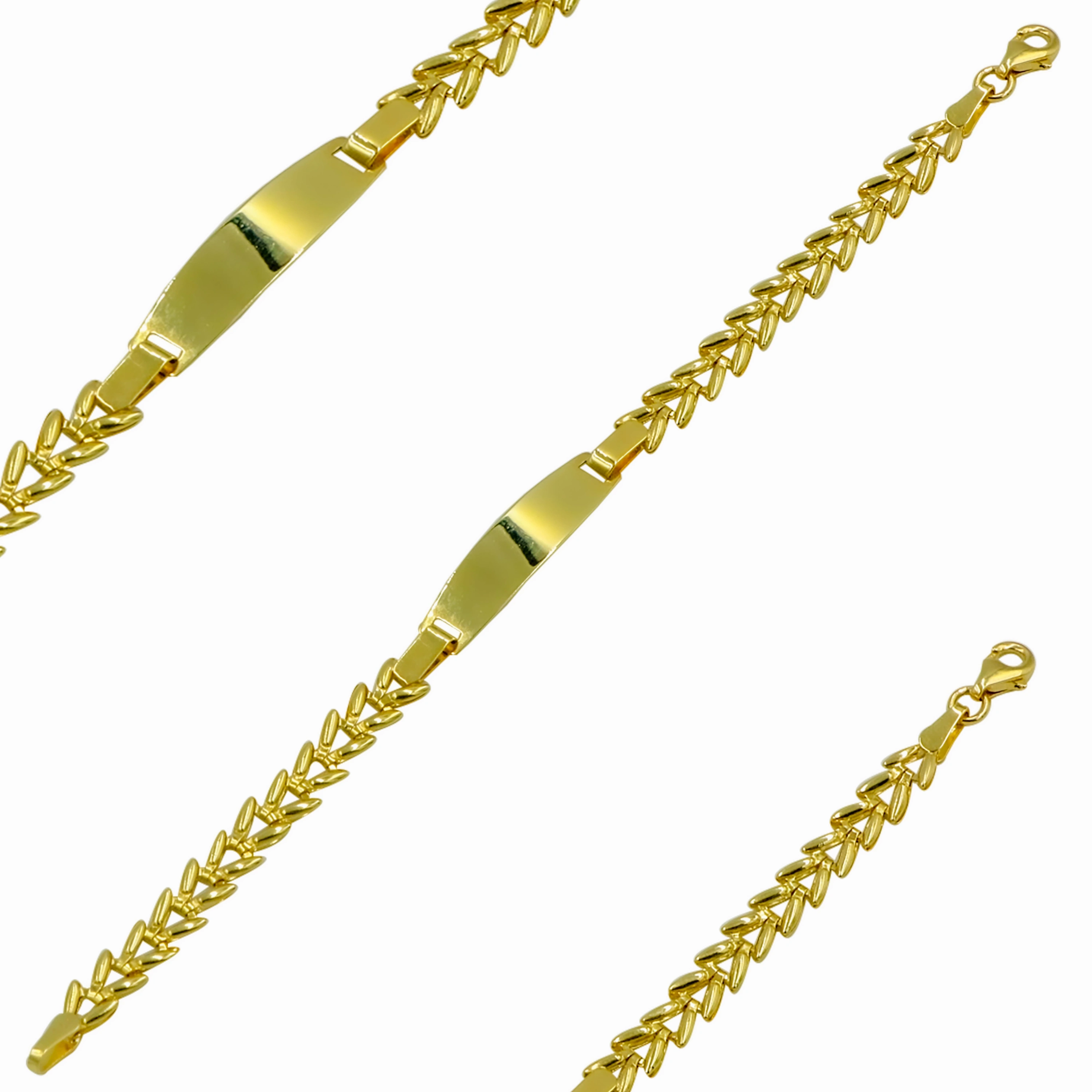 Trend 14 Ayar Altın Çocuk Künyesi