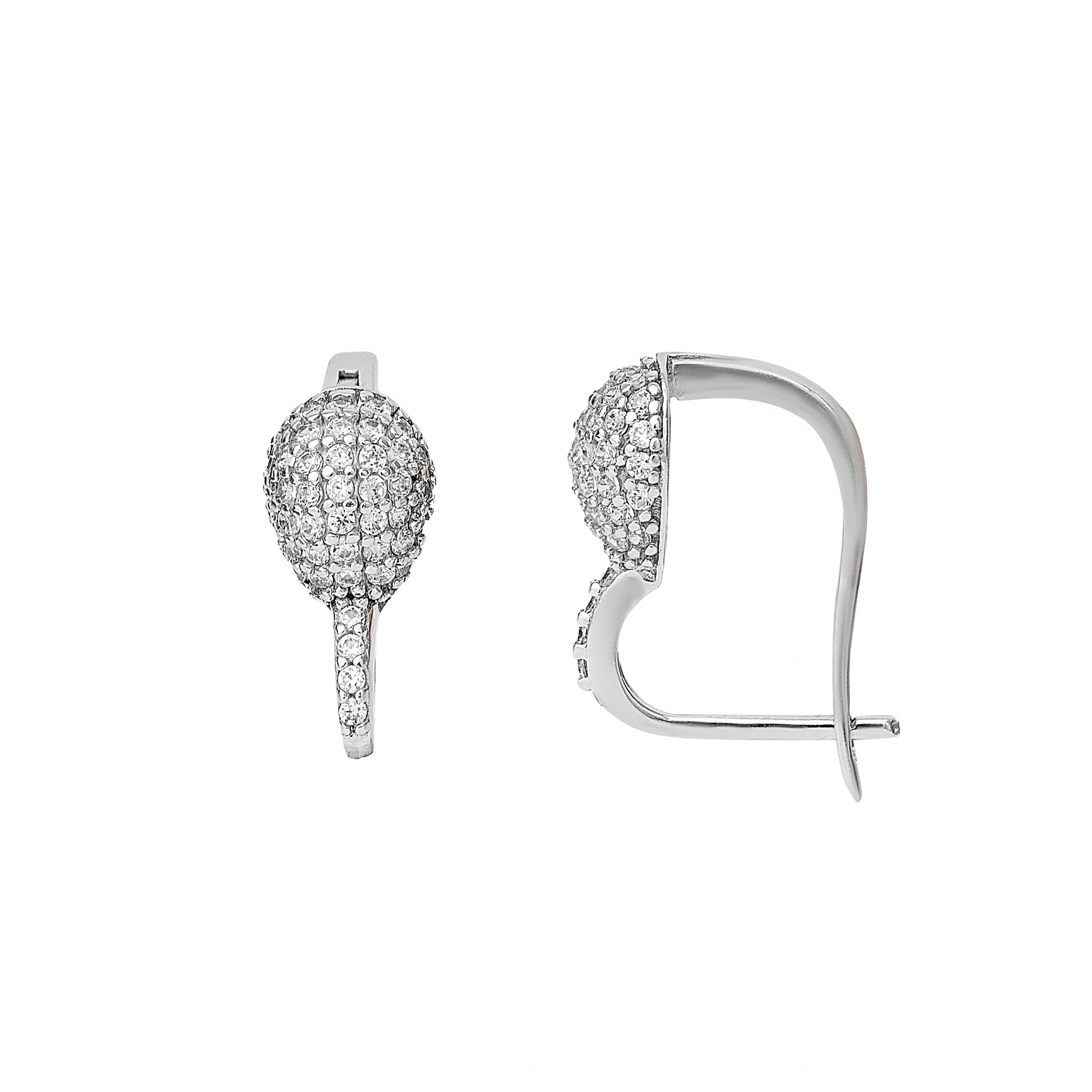 Trend Model 14 Ayar Klipsli Altın Küpe