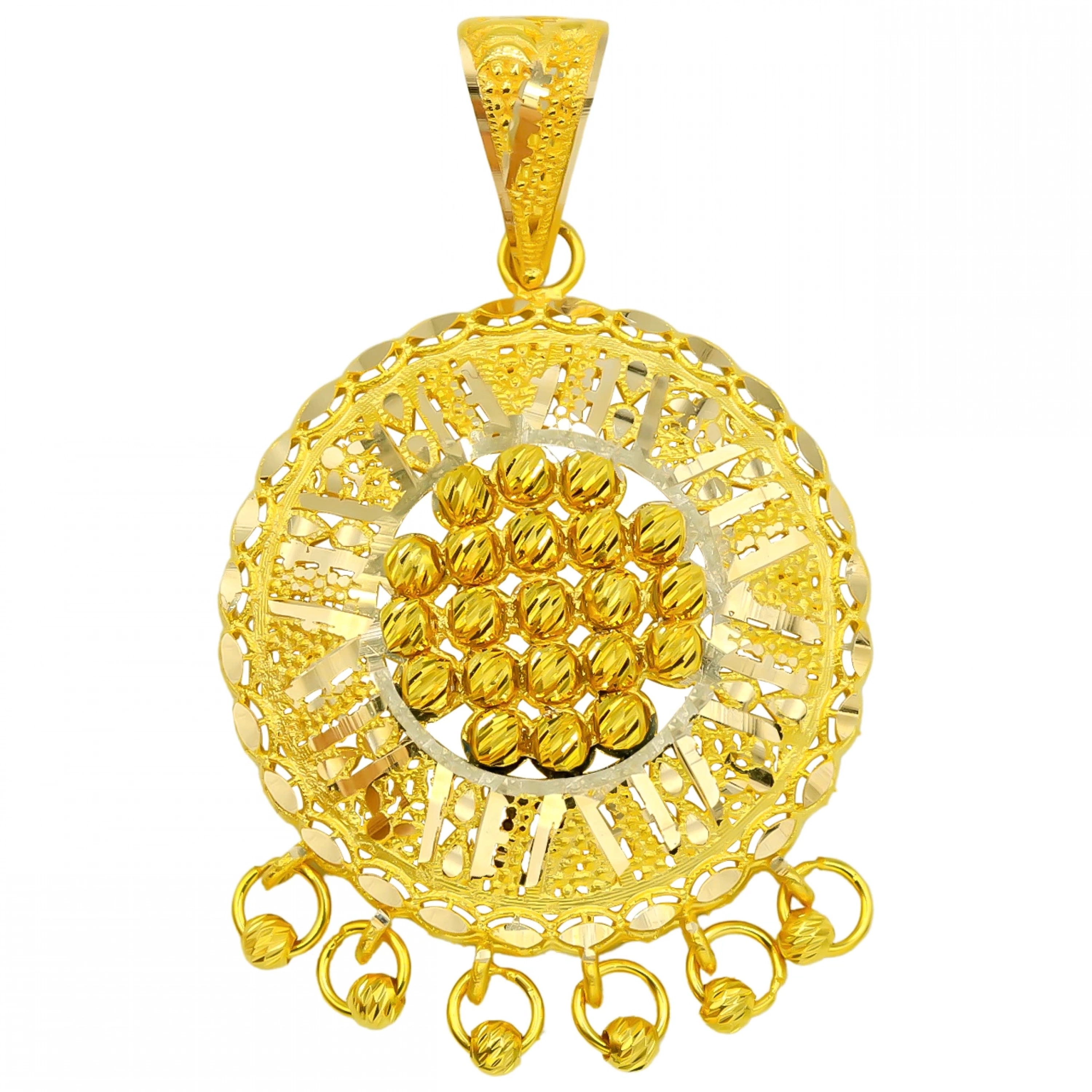 Tuğralı 14 Ayar Altın Kolye Ucu