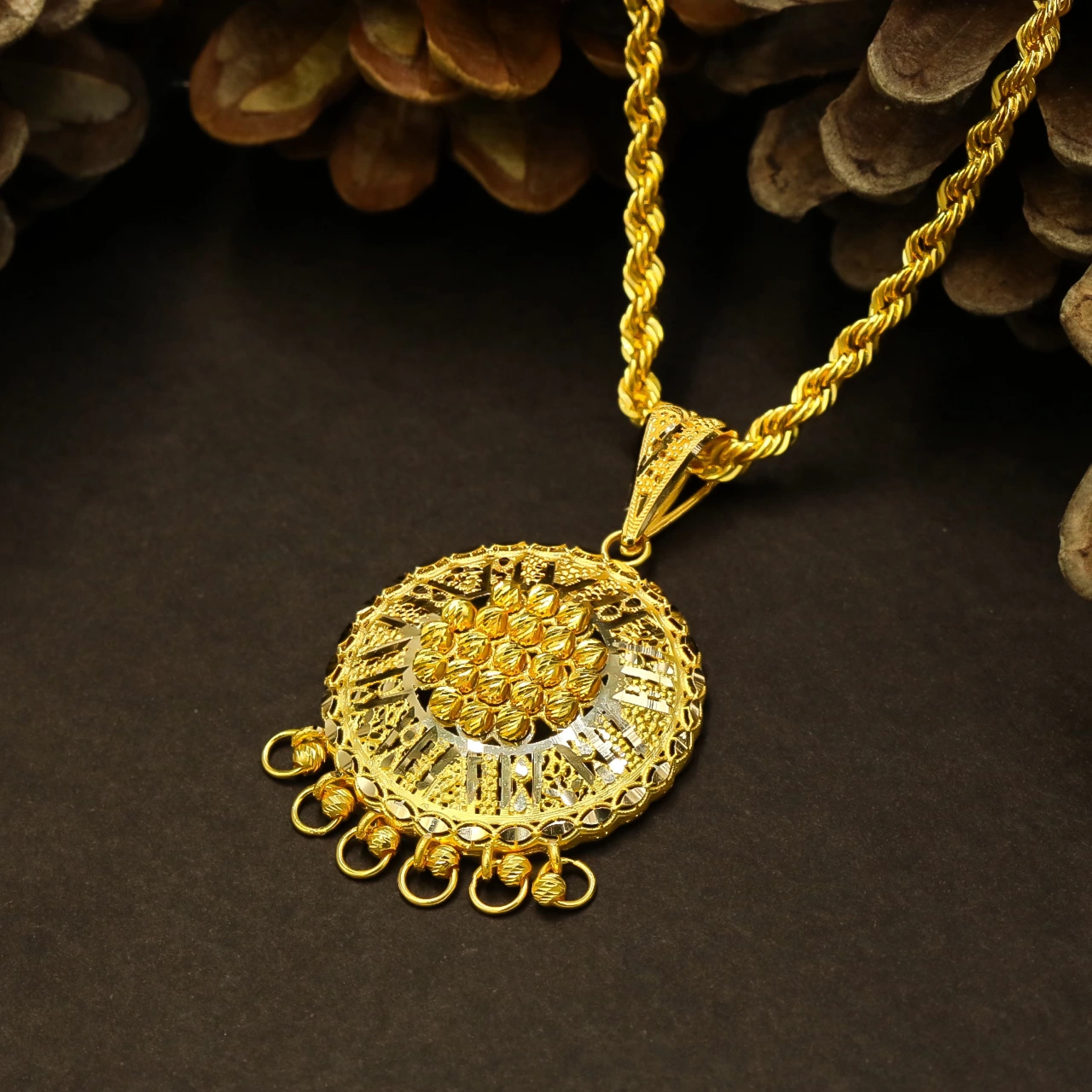 Tuğralı 14 Ayar Altın Kolye Ucu