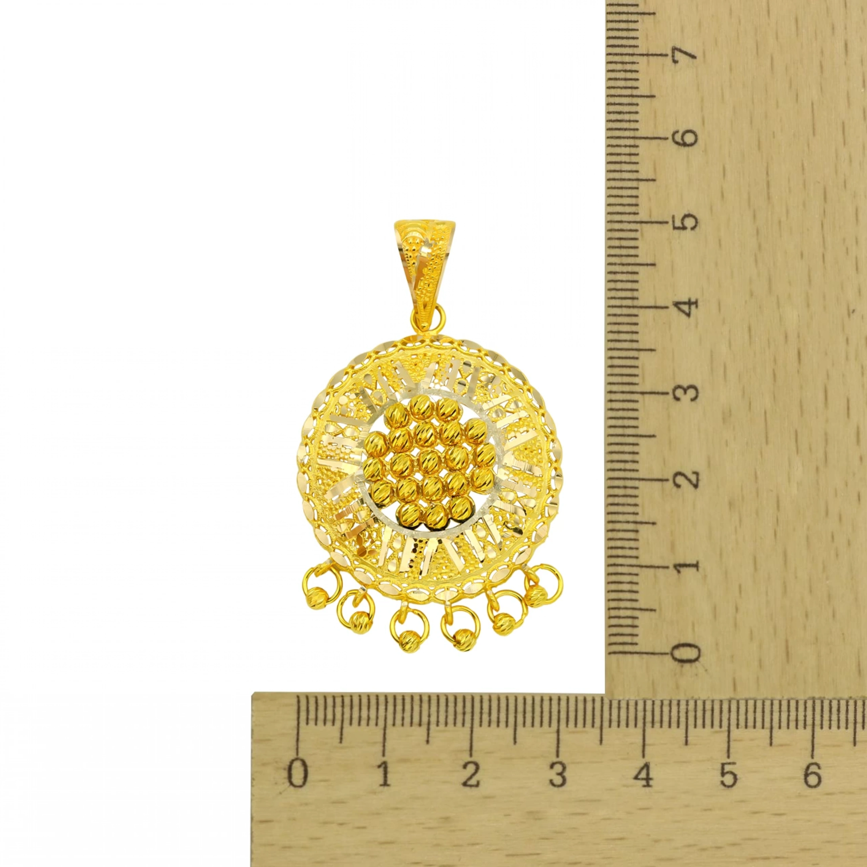 Tuğralı 14 Ayar Altın Kolye Ucu