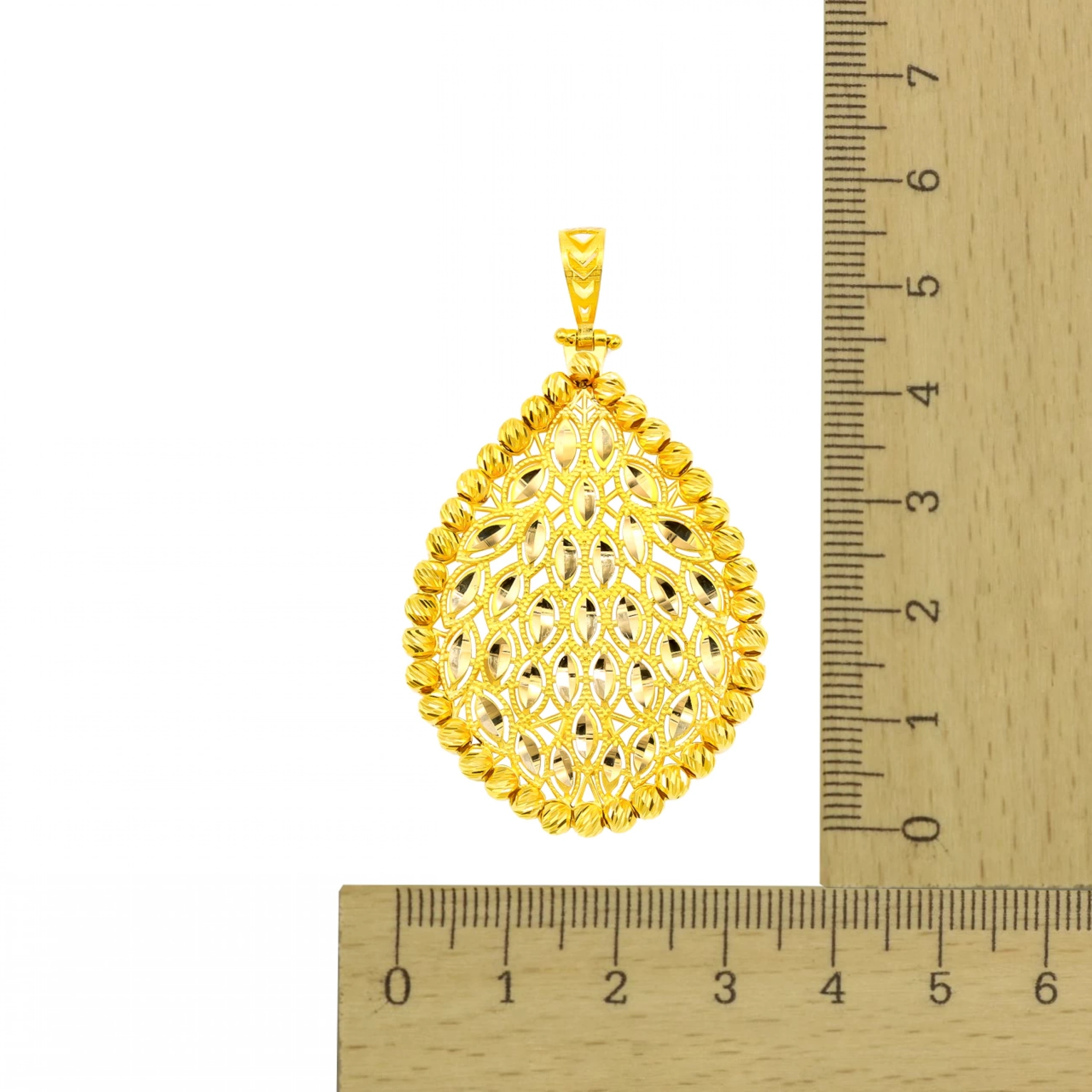 Dorika 14 Ayar Altın Kolye Ucu