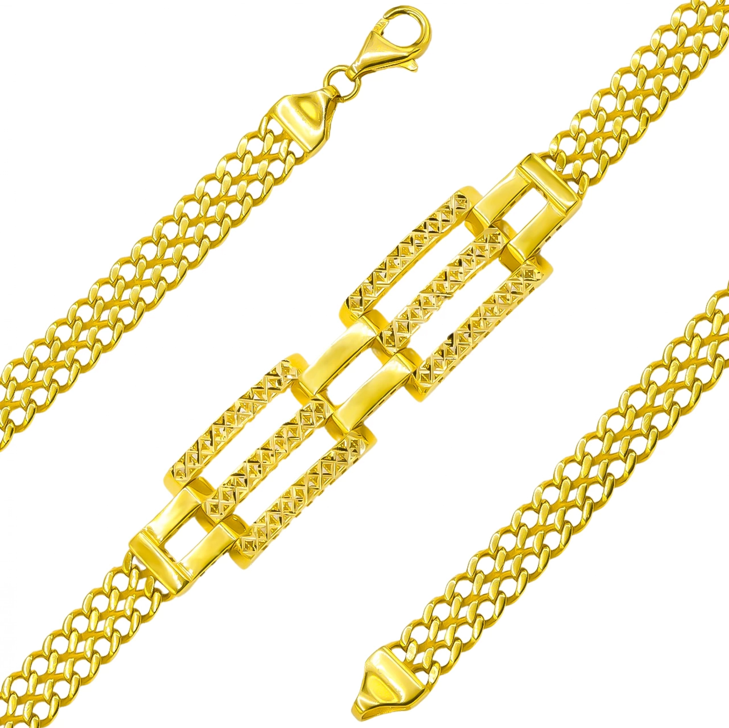 22 Ayar Kaburga Altın Bileklik