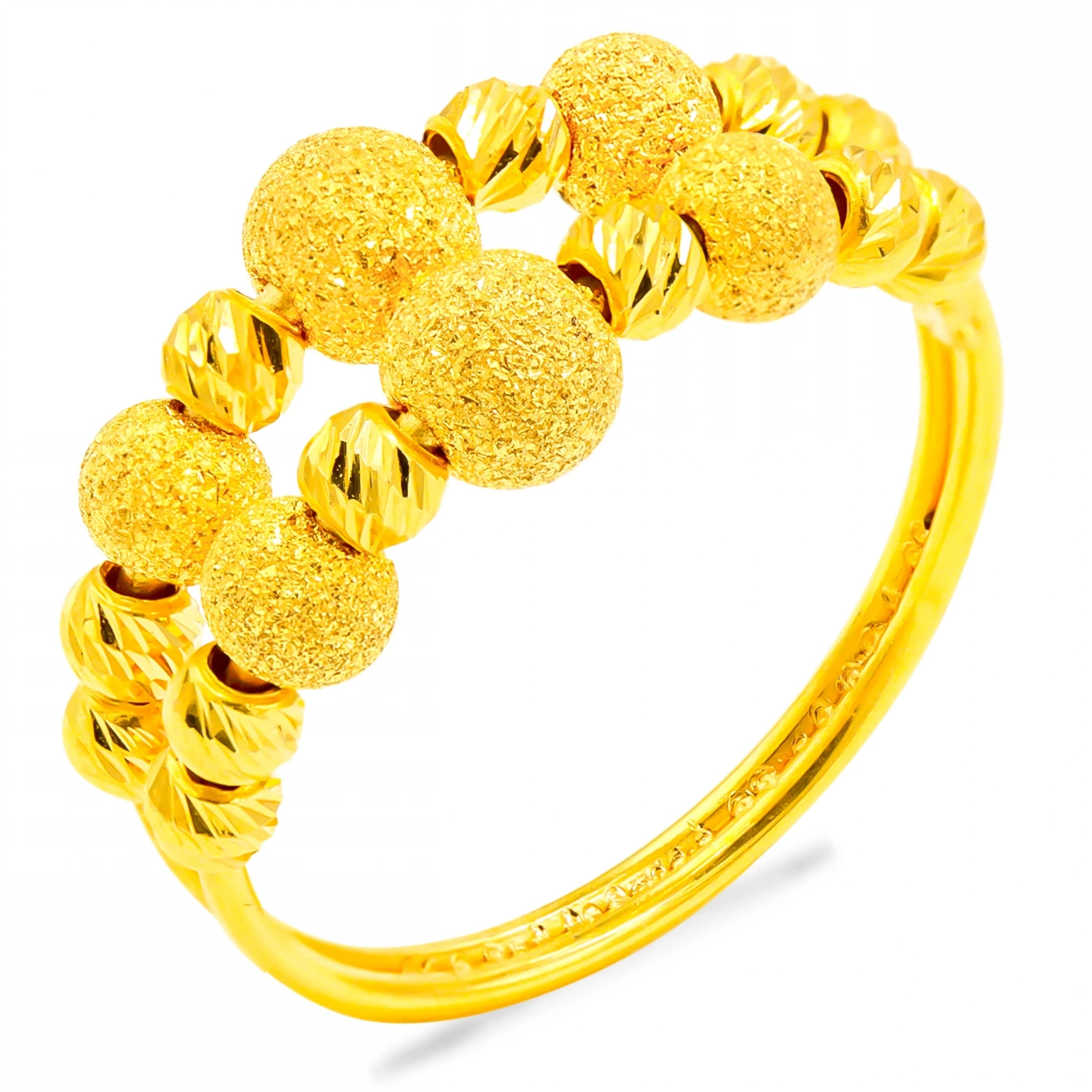 2 Sıra Dorika 22 Ayar Altın Yüzük