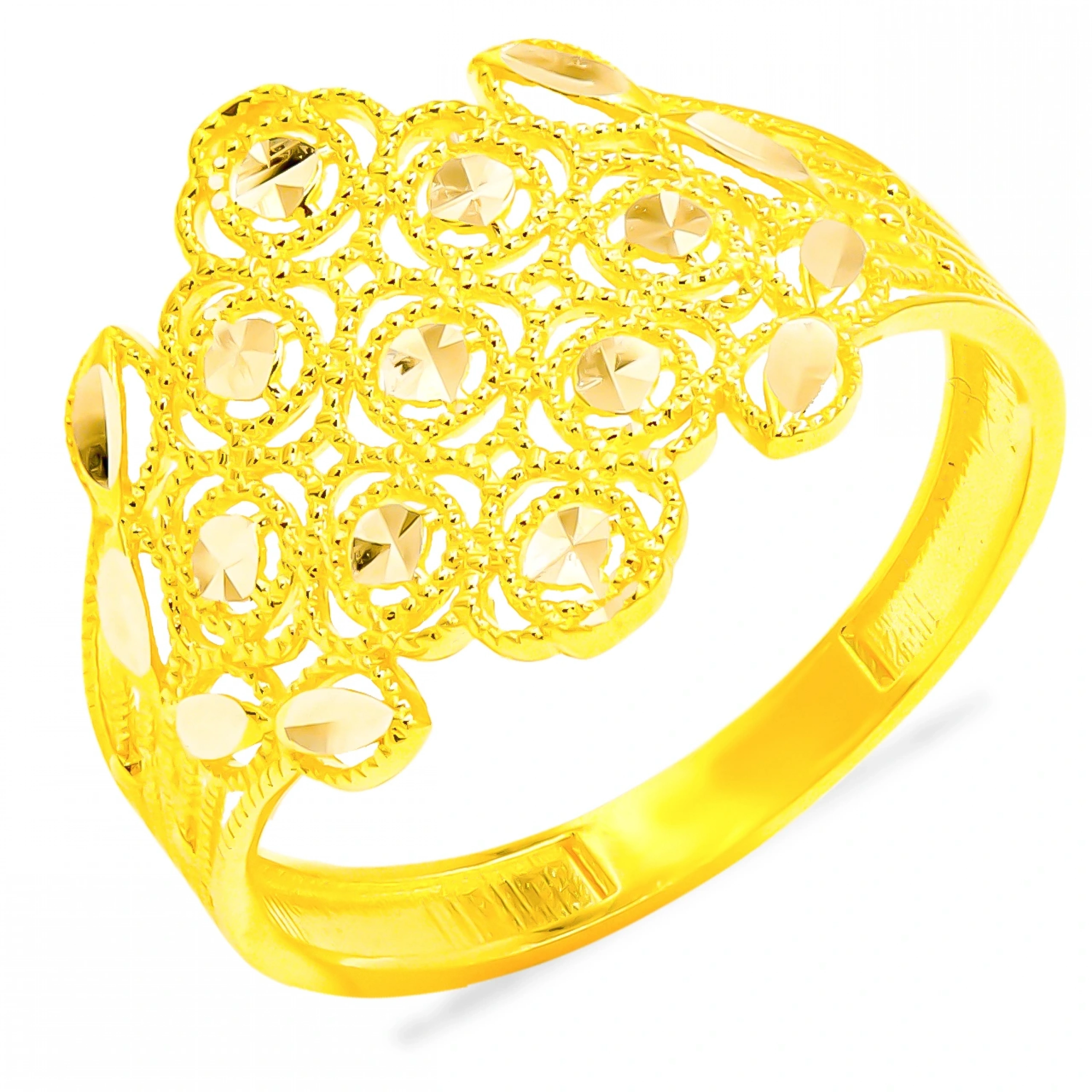 Taşsız Fantezi Model 14 Ayar Altın Yüzük