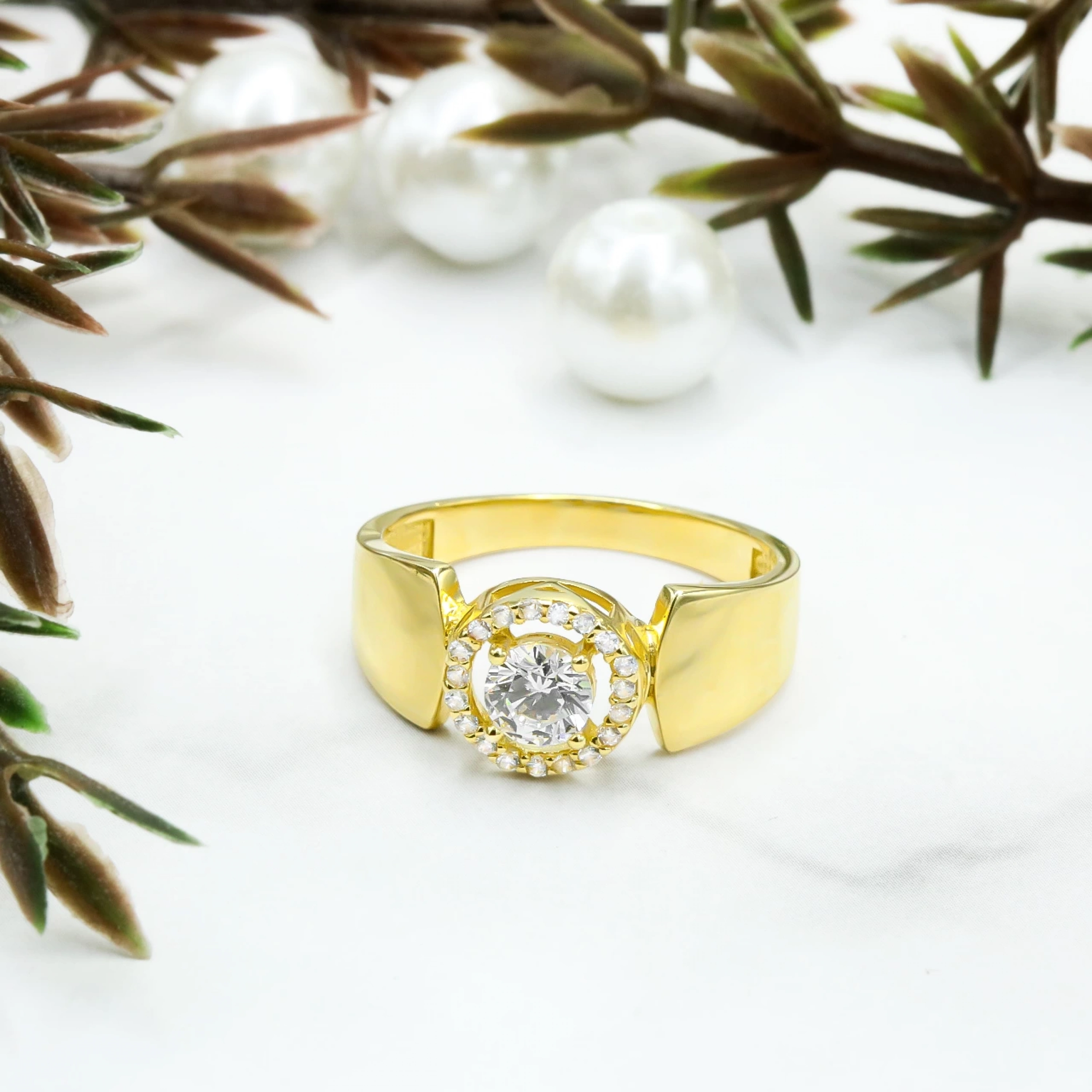 Yeni Koleksiyon 14 Ayar Altın Yüzük