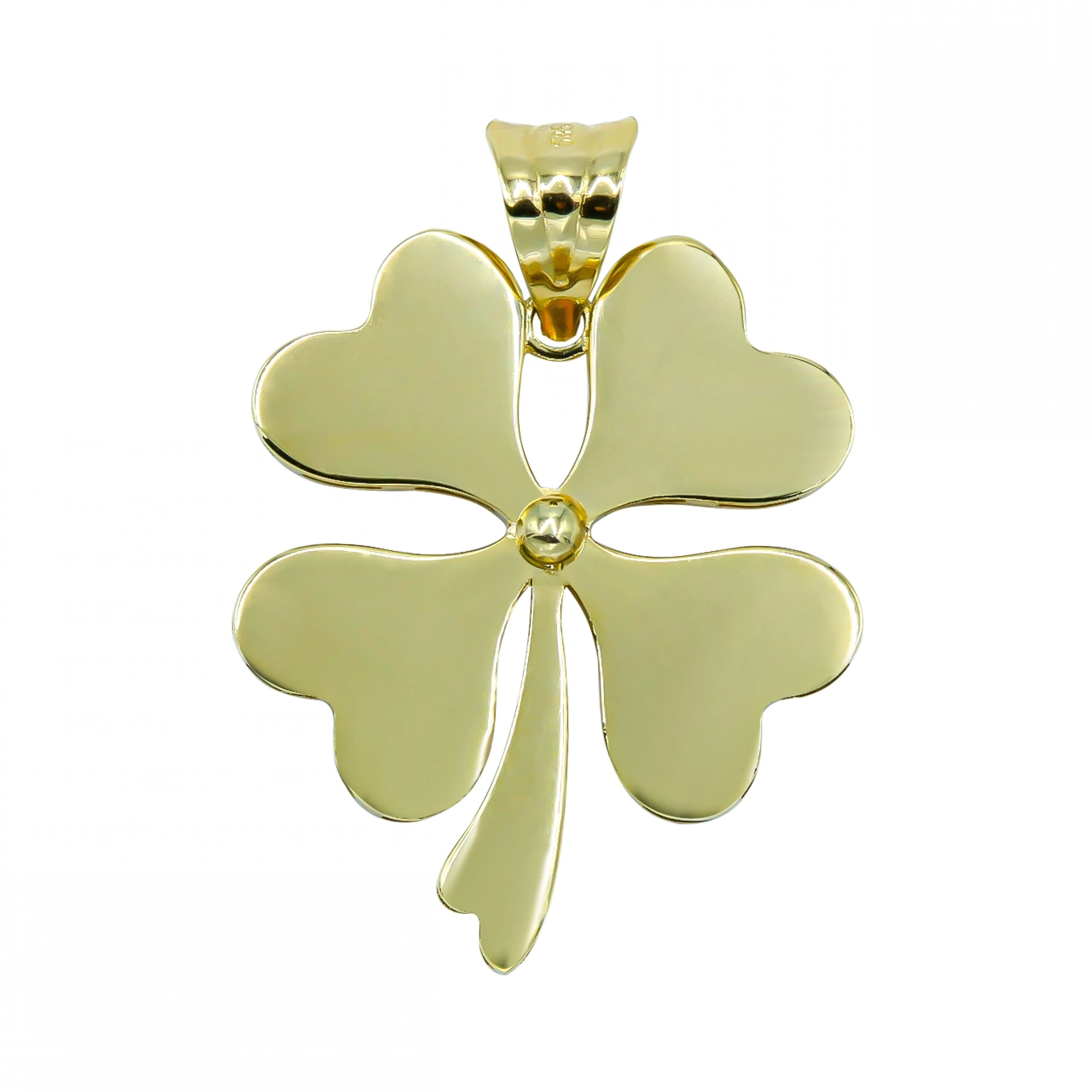 Yoncalı 14 Ayar Altın Kolye Ucu