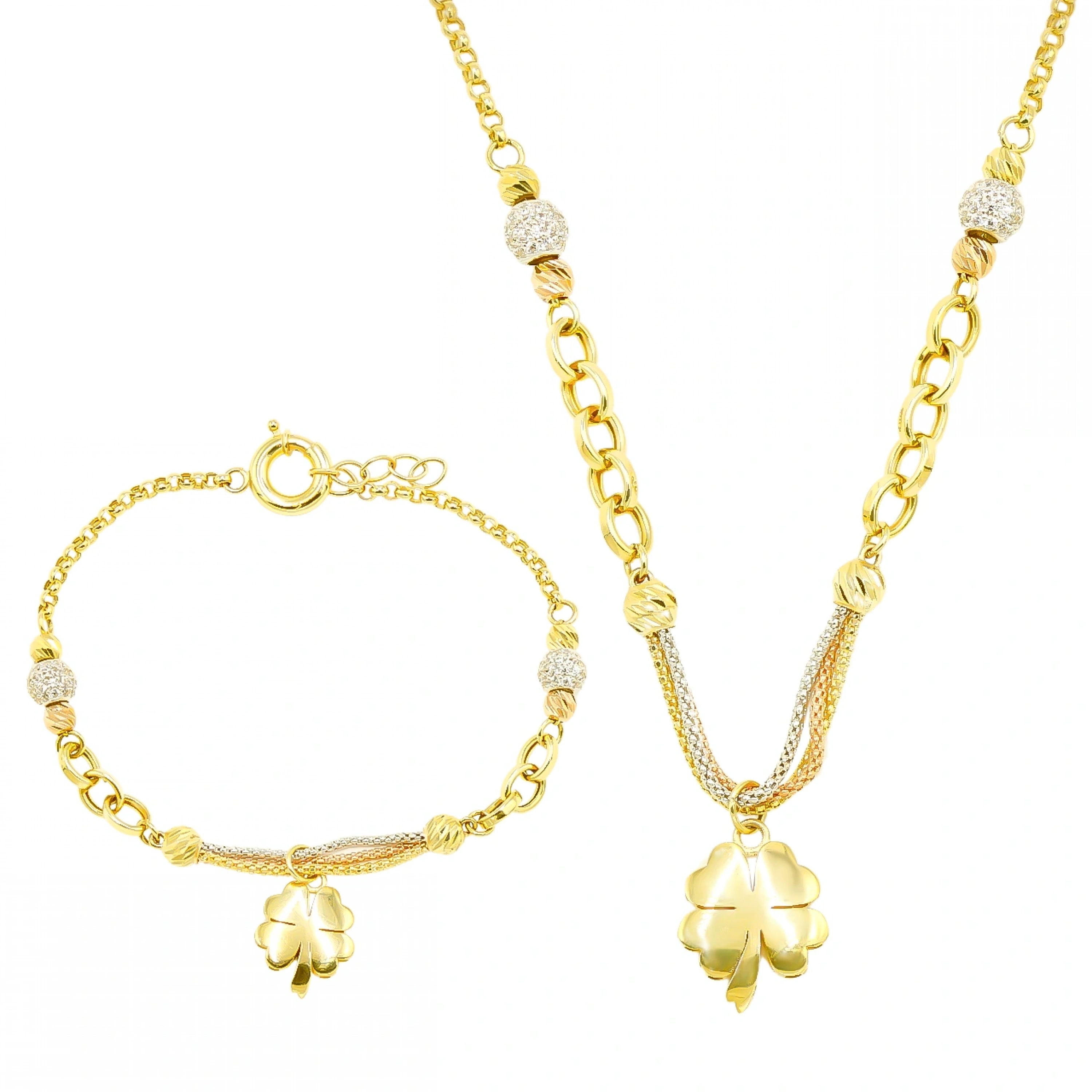 Yoncalı 14 Ayar Altın Mini Set