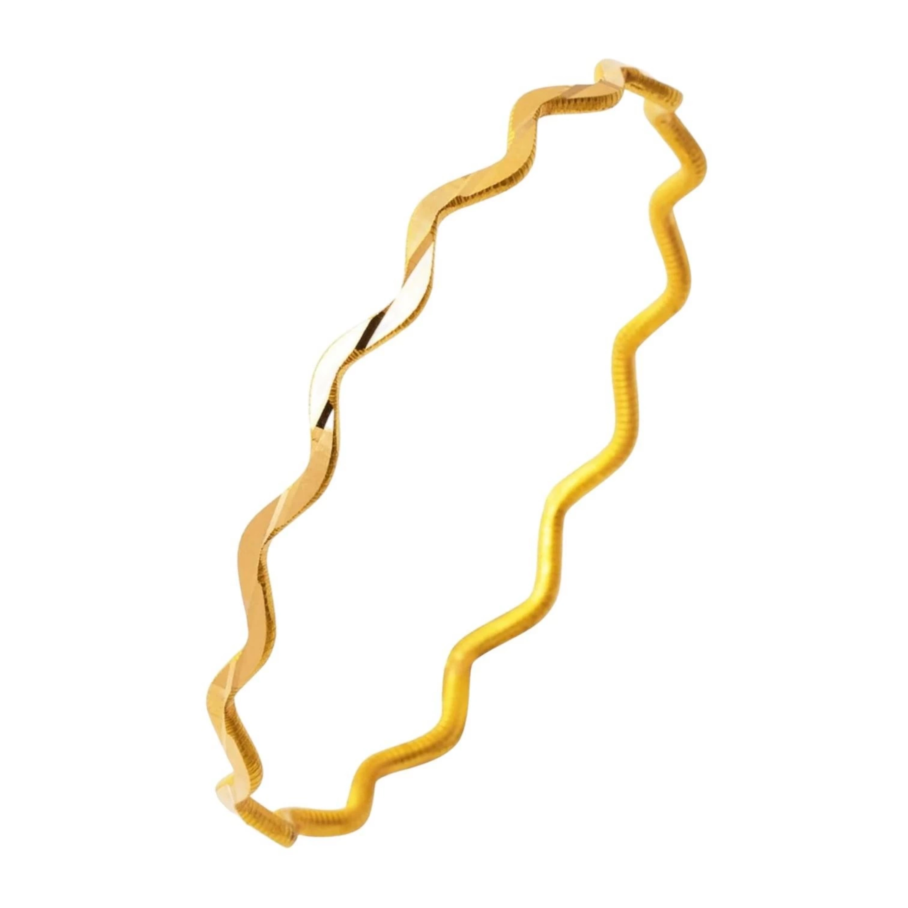 Zikzak Ajda 22 Ayar Altın Bilezik (8 Gram)