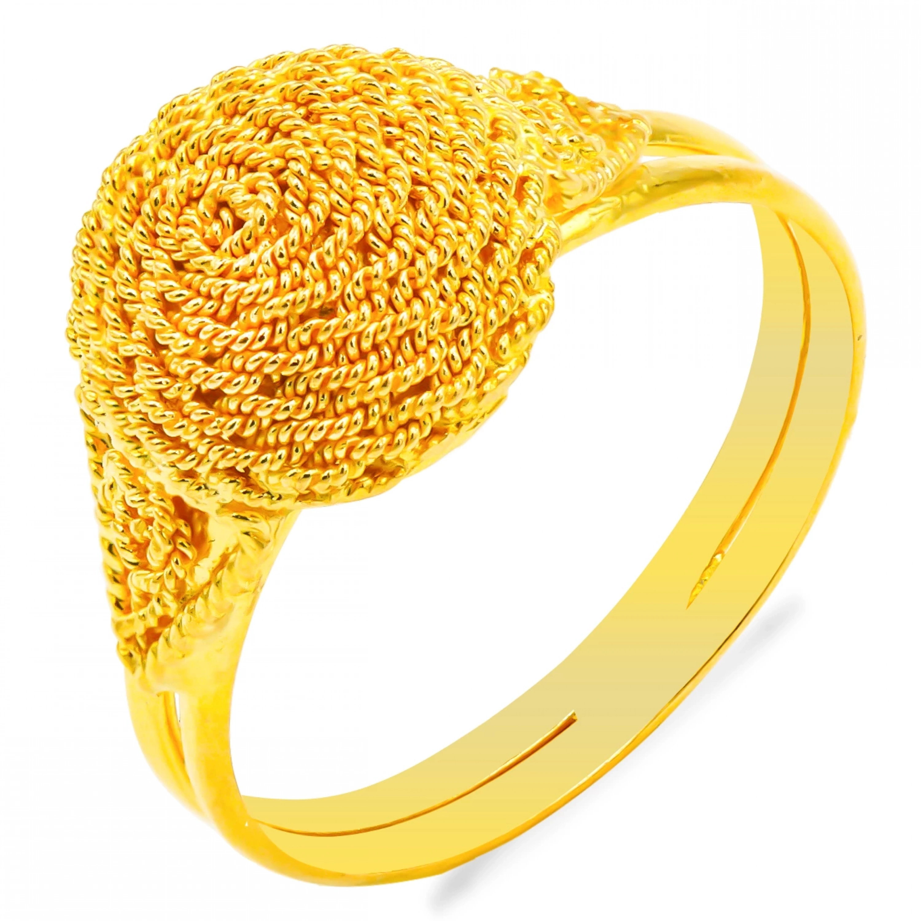 Örme 22 Ayar Altın Yüzük