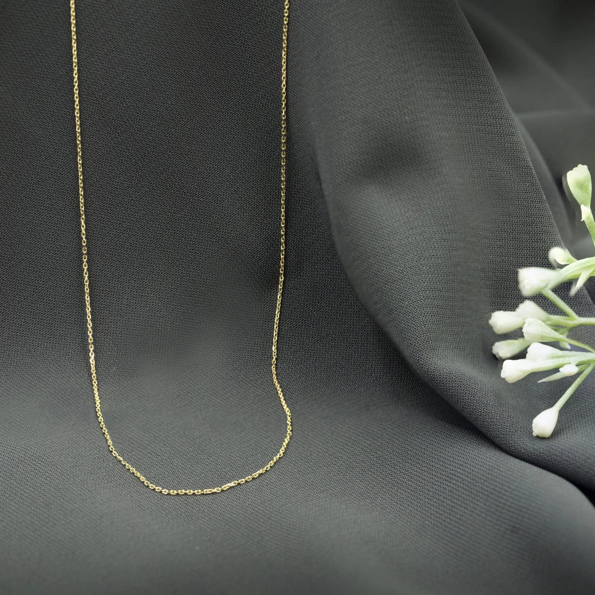 14 Ayar Forse Zincir - 45 Cm.