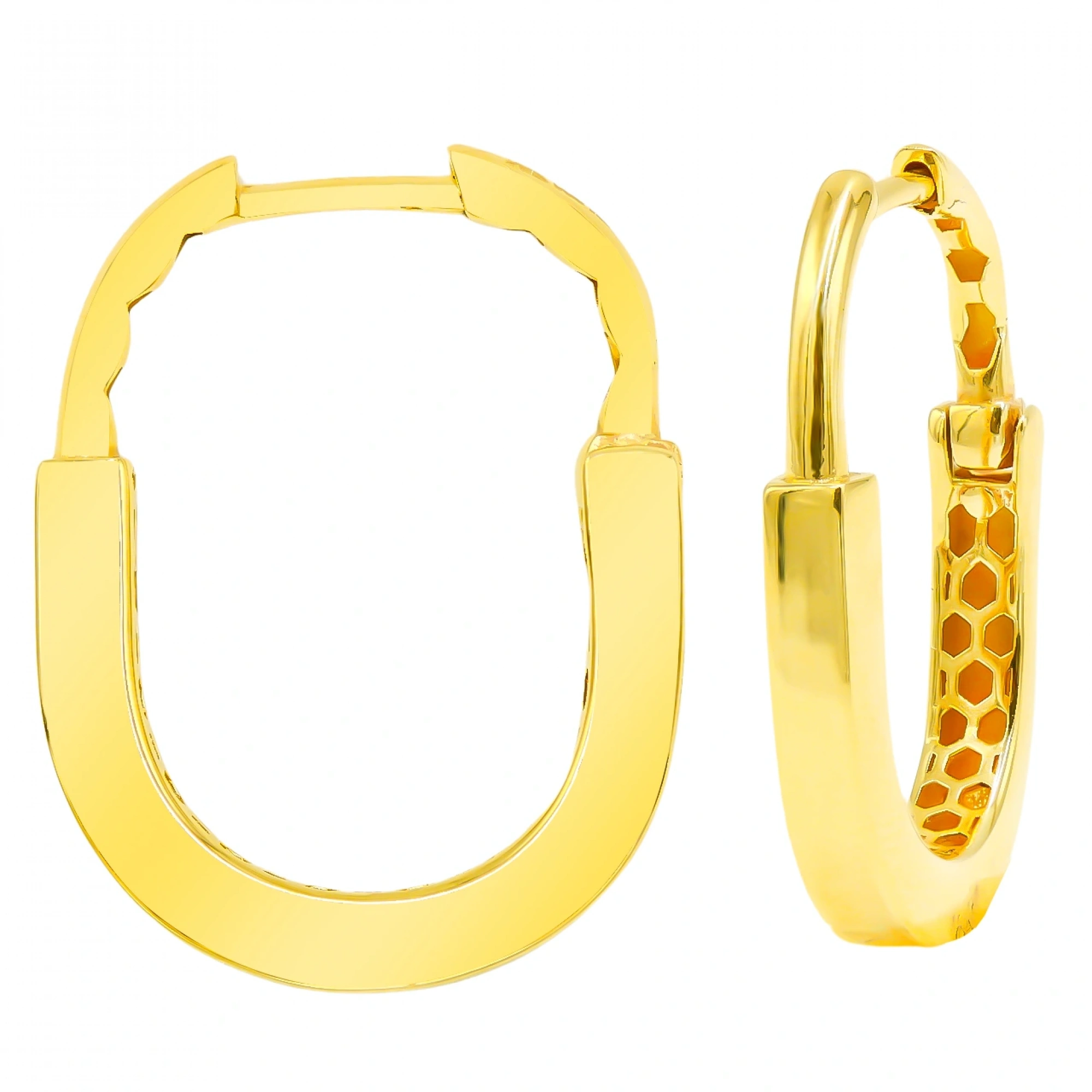 14 Ayar İtalyan Altın Halka Küpe