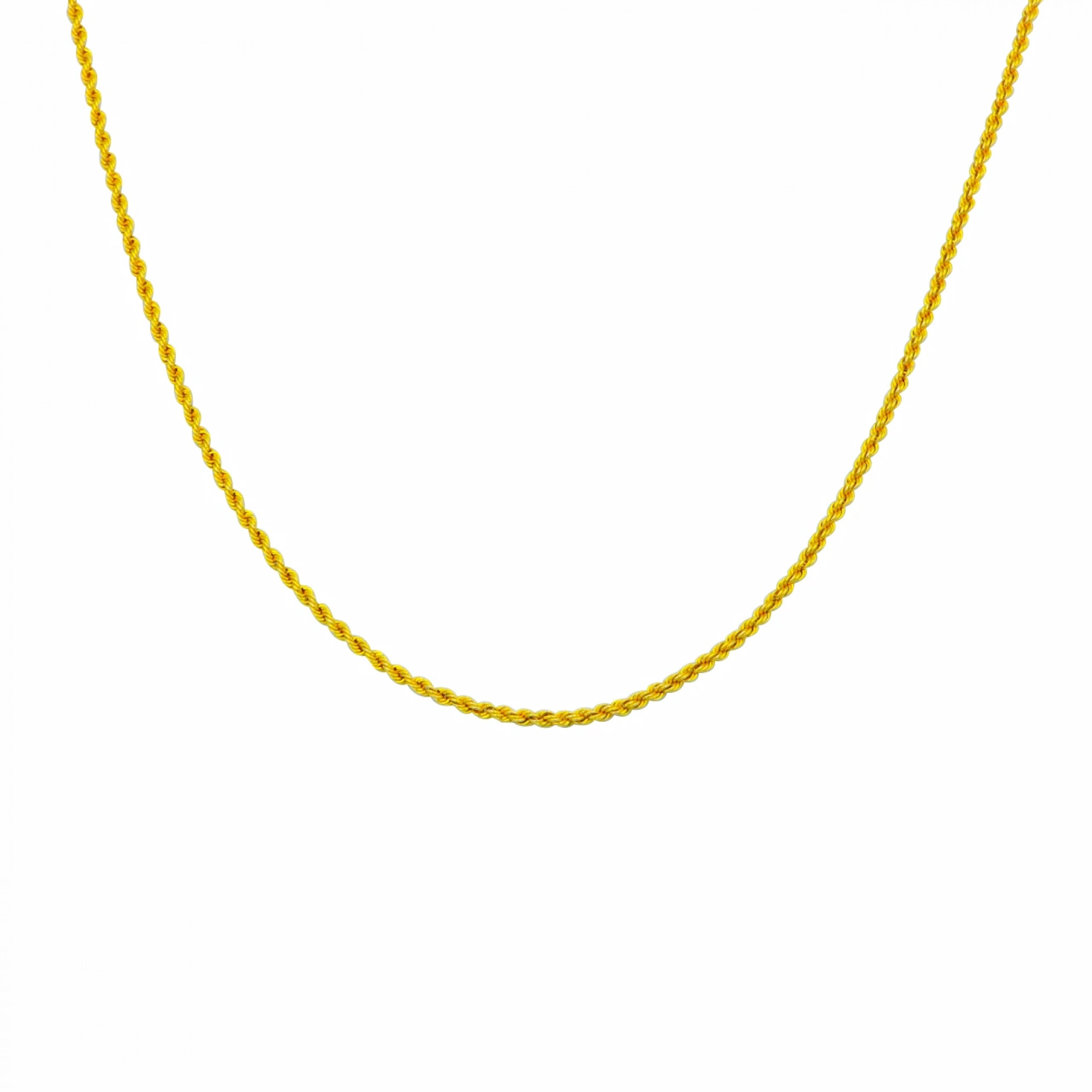 14 Ayar Burgu Zincir - 50 Cm.