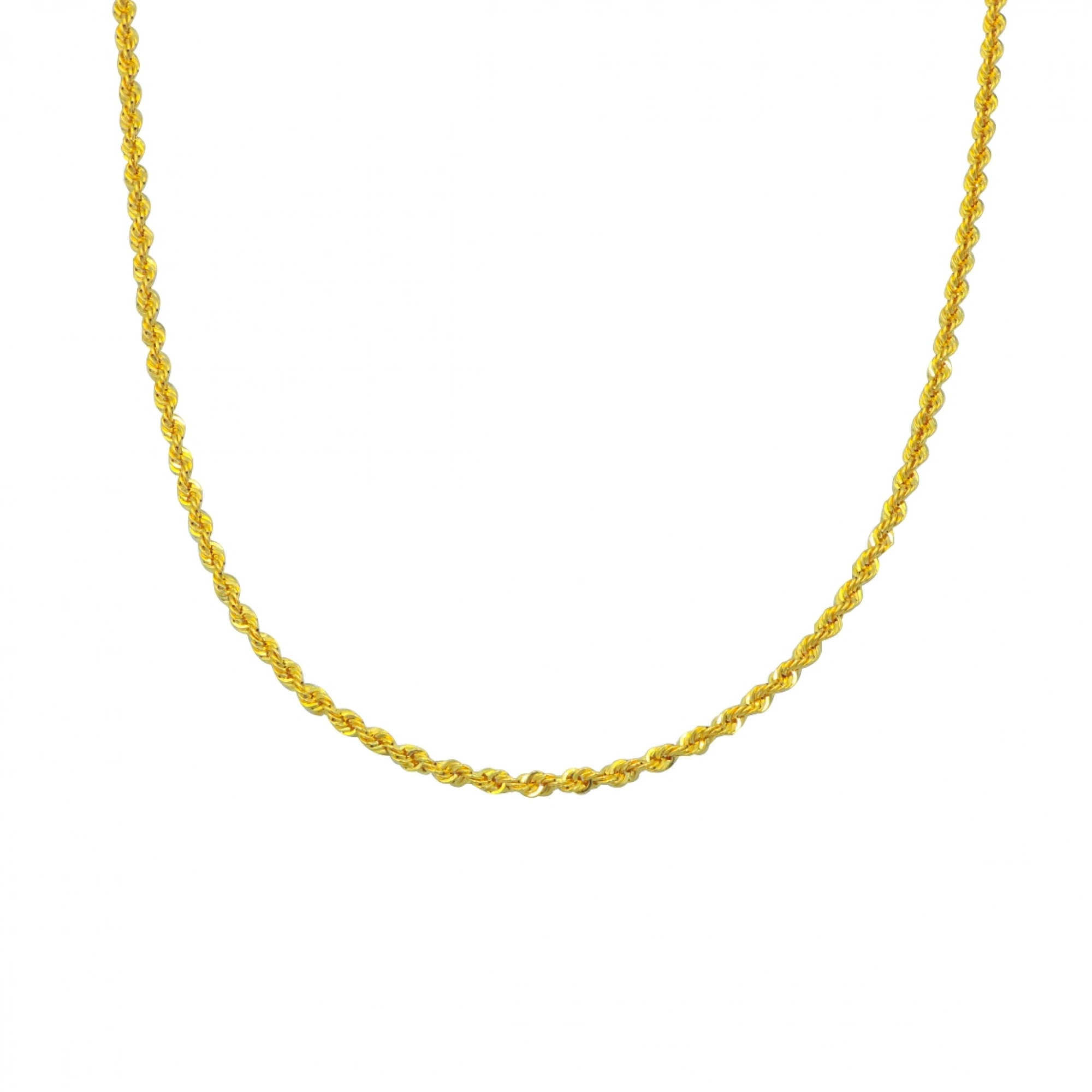 14 Ayar Burgu Zincir - 50 Cm.