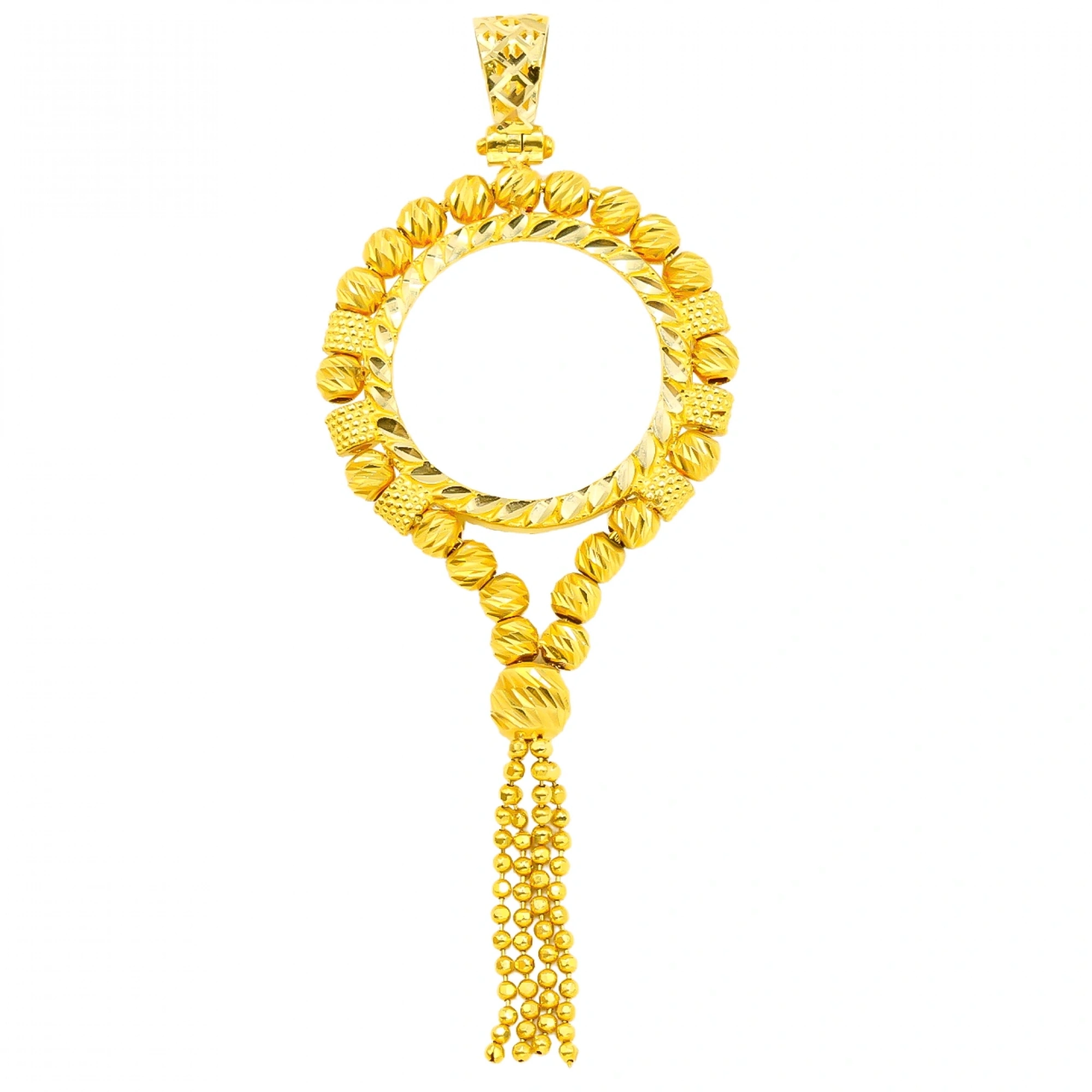 14 Ayar Dorika Çeyrek Altın Çerçeve