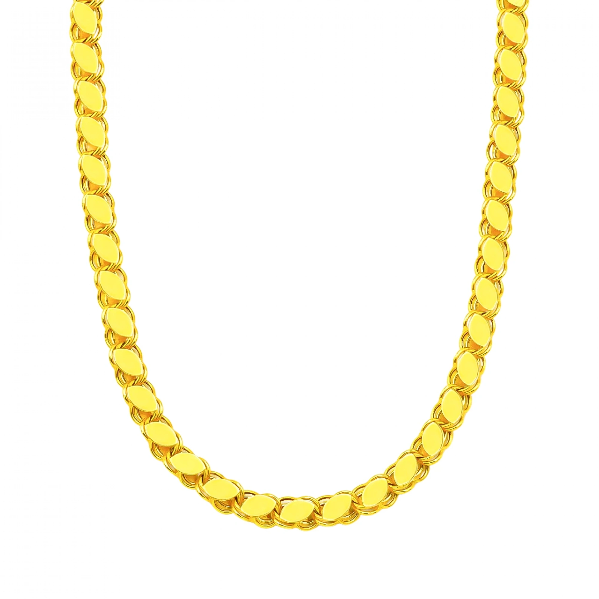 14 Ayar Pullu Zincir - 70Cm.