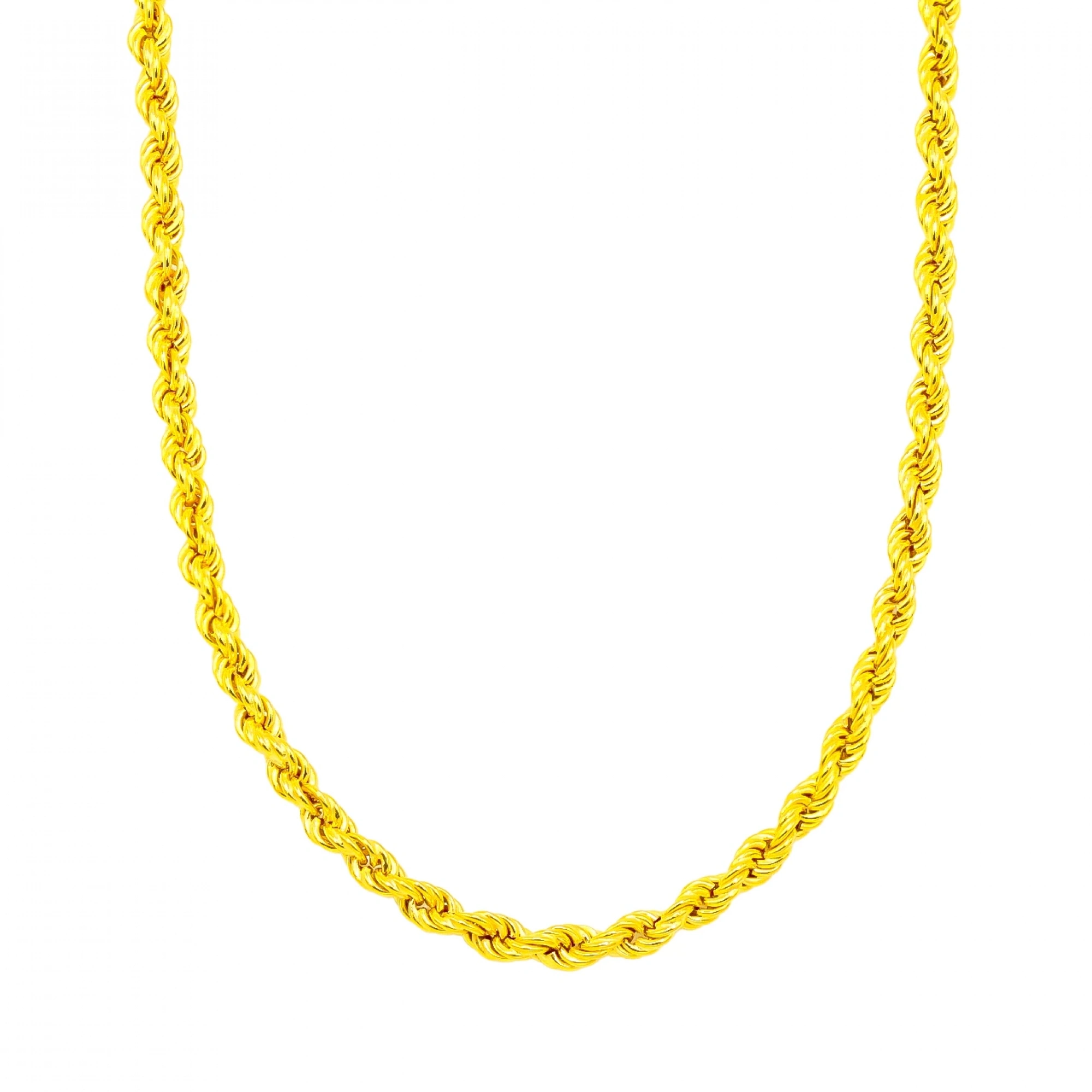 22 Ayar Burgu Zincir - 65 Cm.