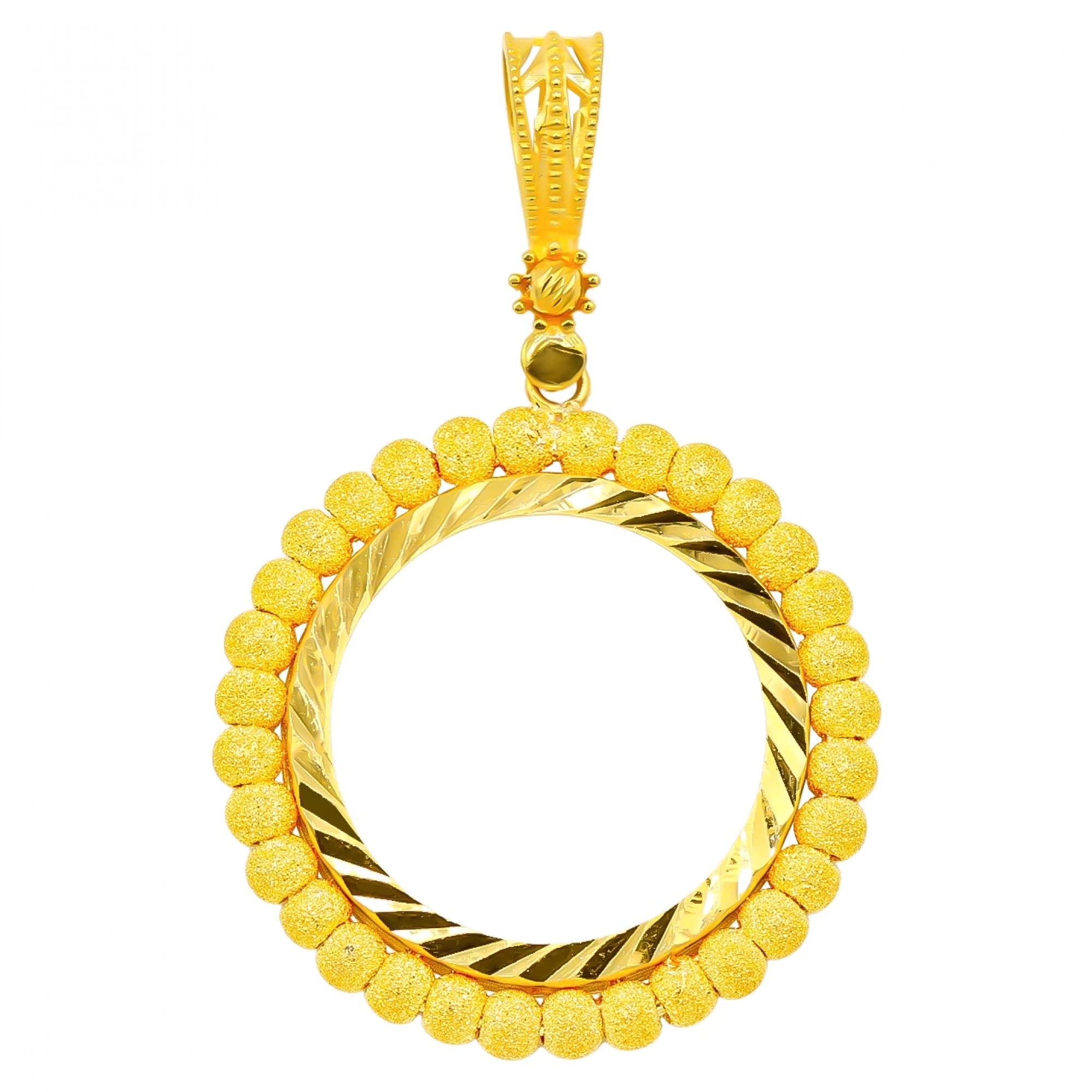 22 Ayar Yarım Altın Çerçeve