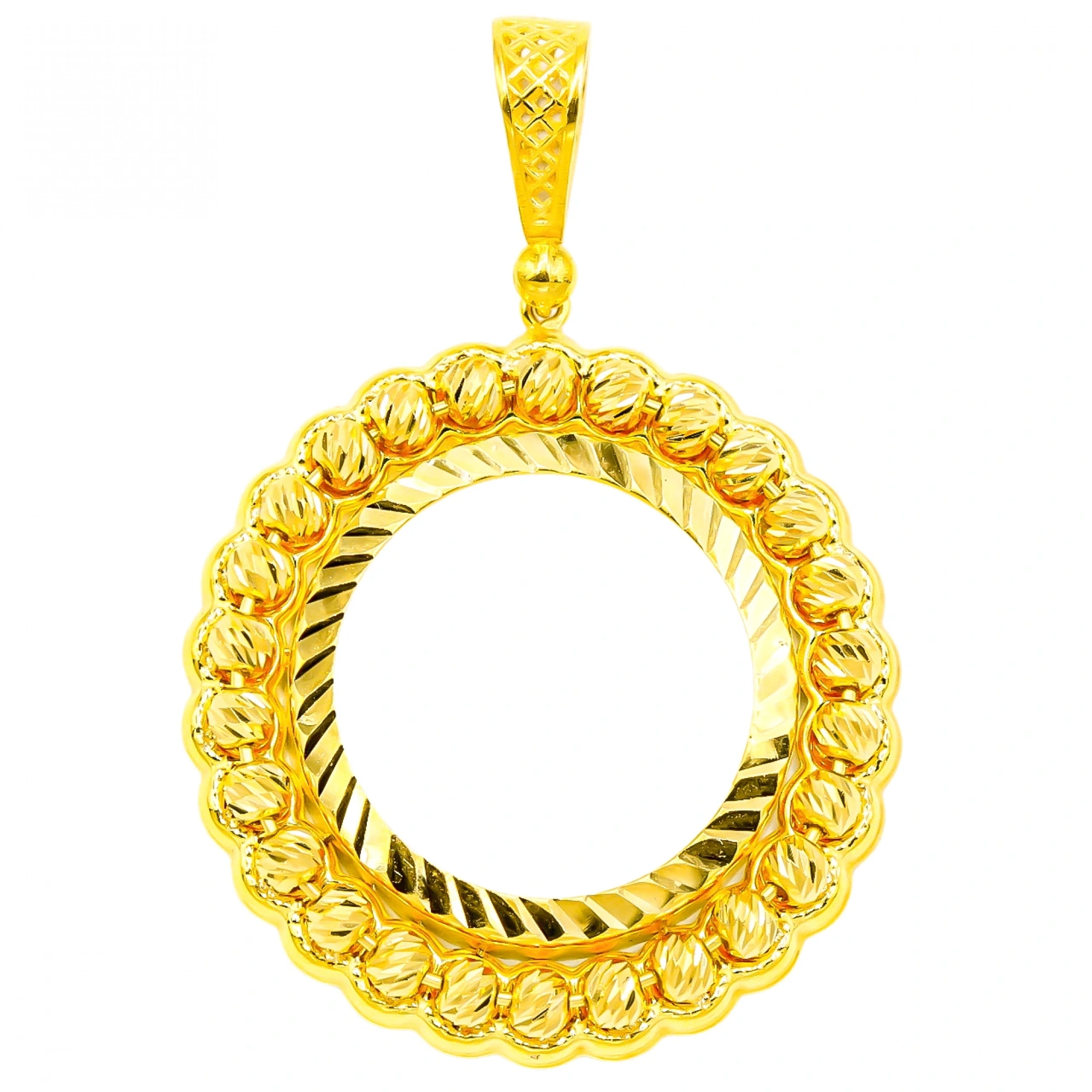 Dorika Yarım 22 Ayar Altın Çerçeve